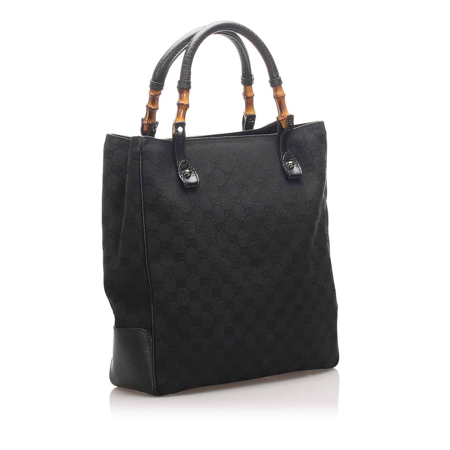 Gucci Bamboo Canvas Tote Style 11