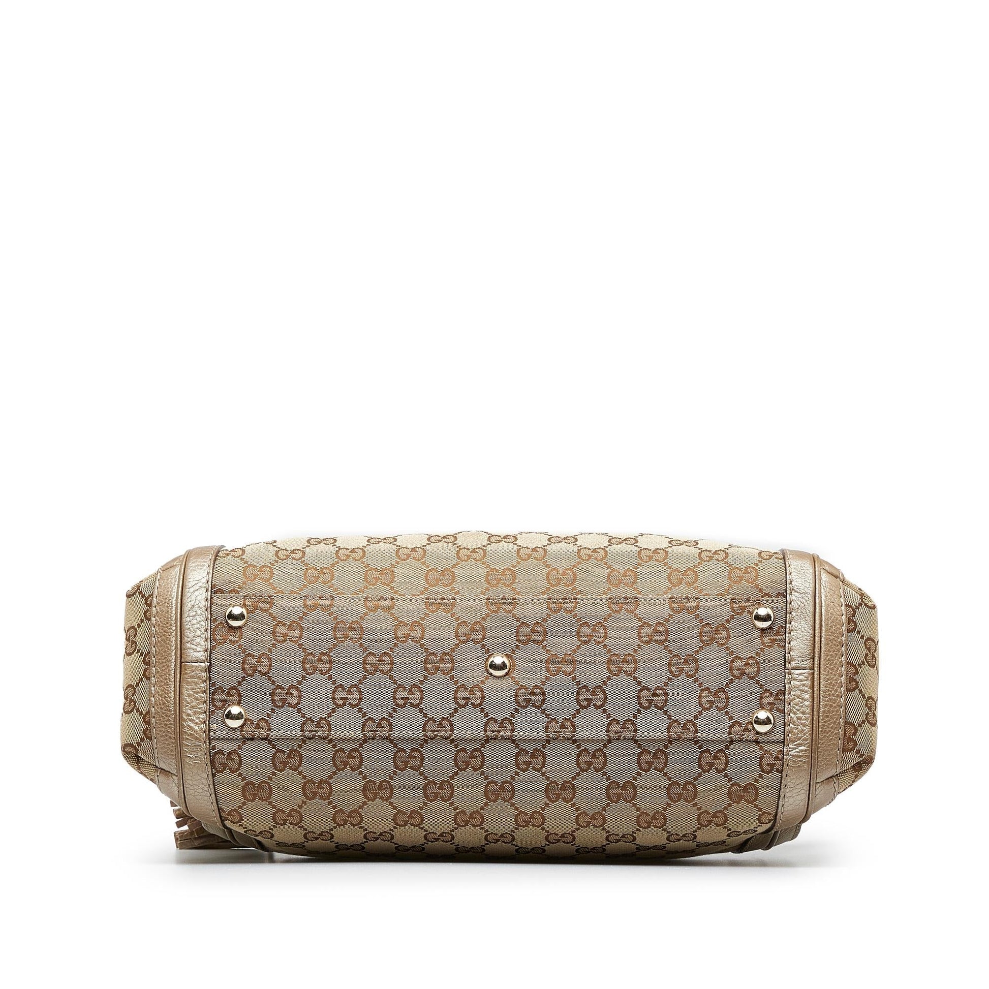 Gucci Canvas Shoulder Bag