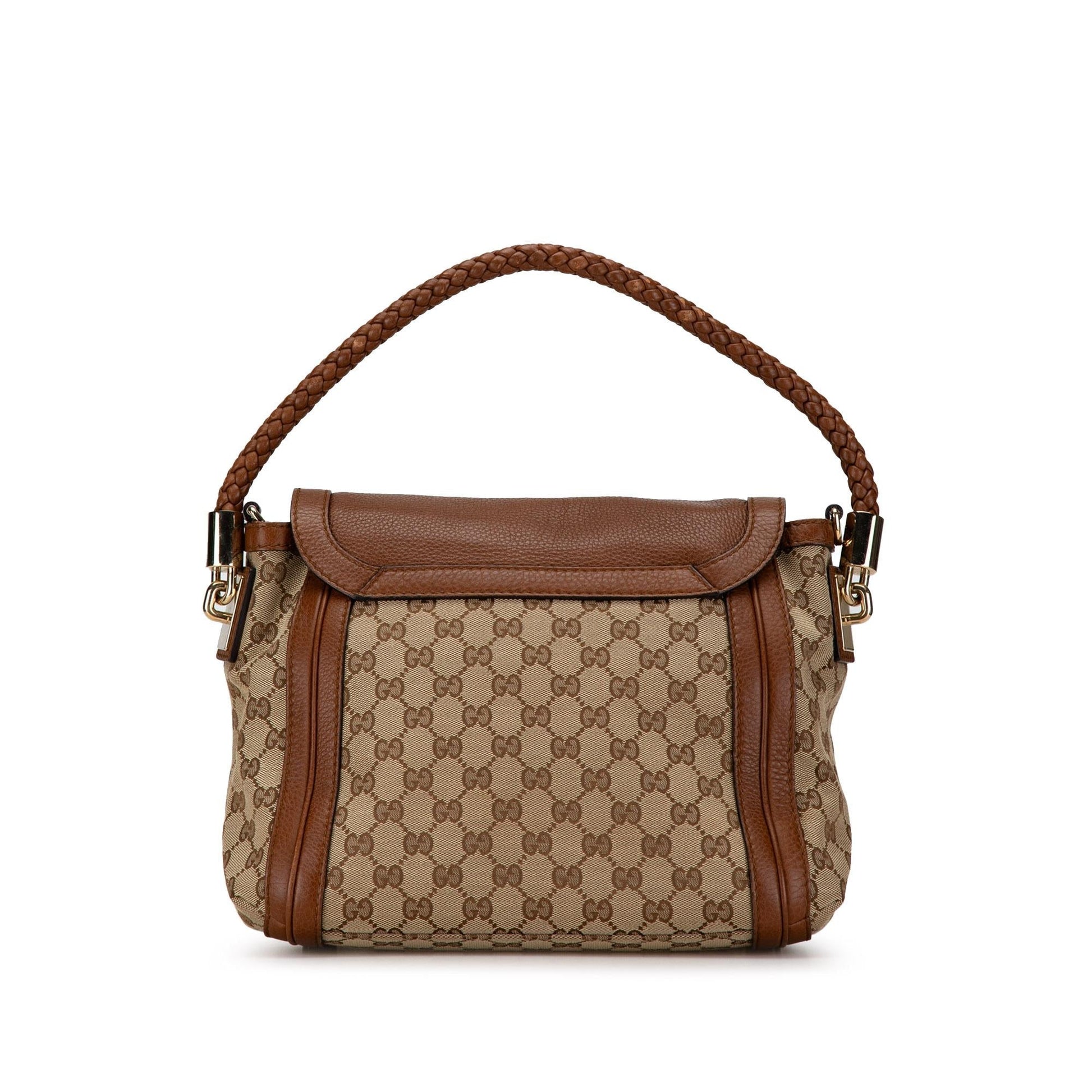 Gucci Canvas Shoulder Bag