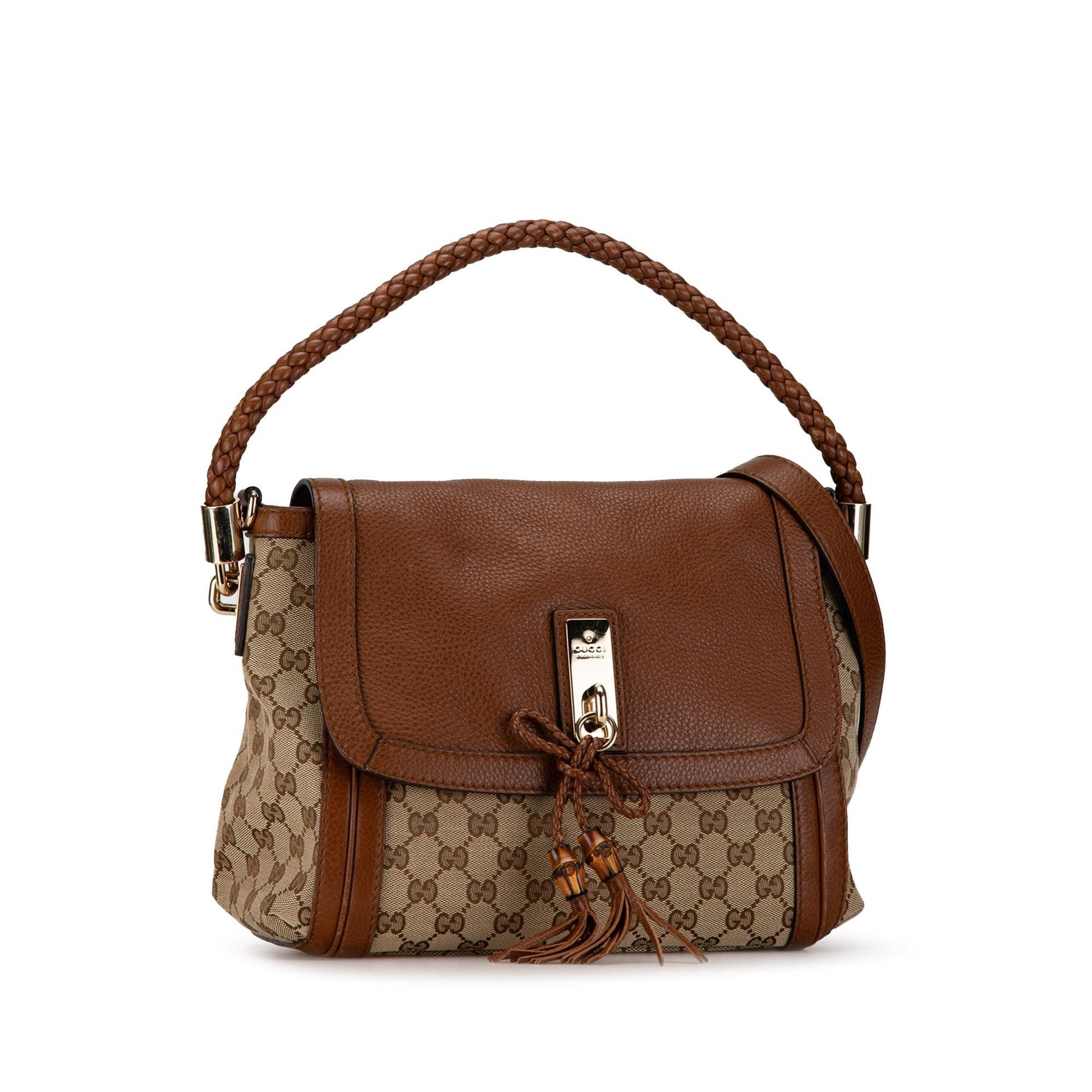 Gucci Canvas Shoulder Bag