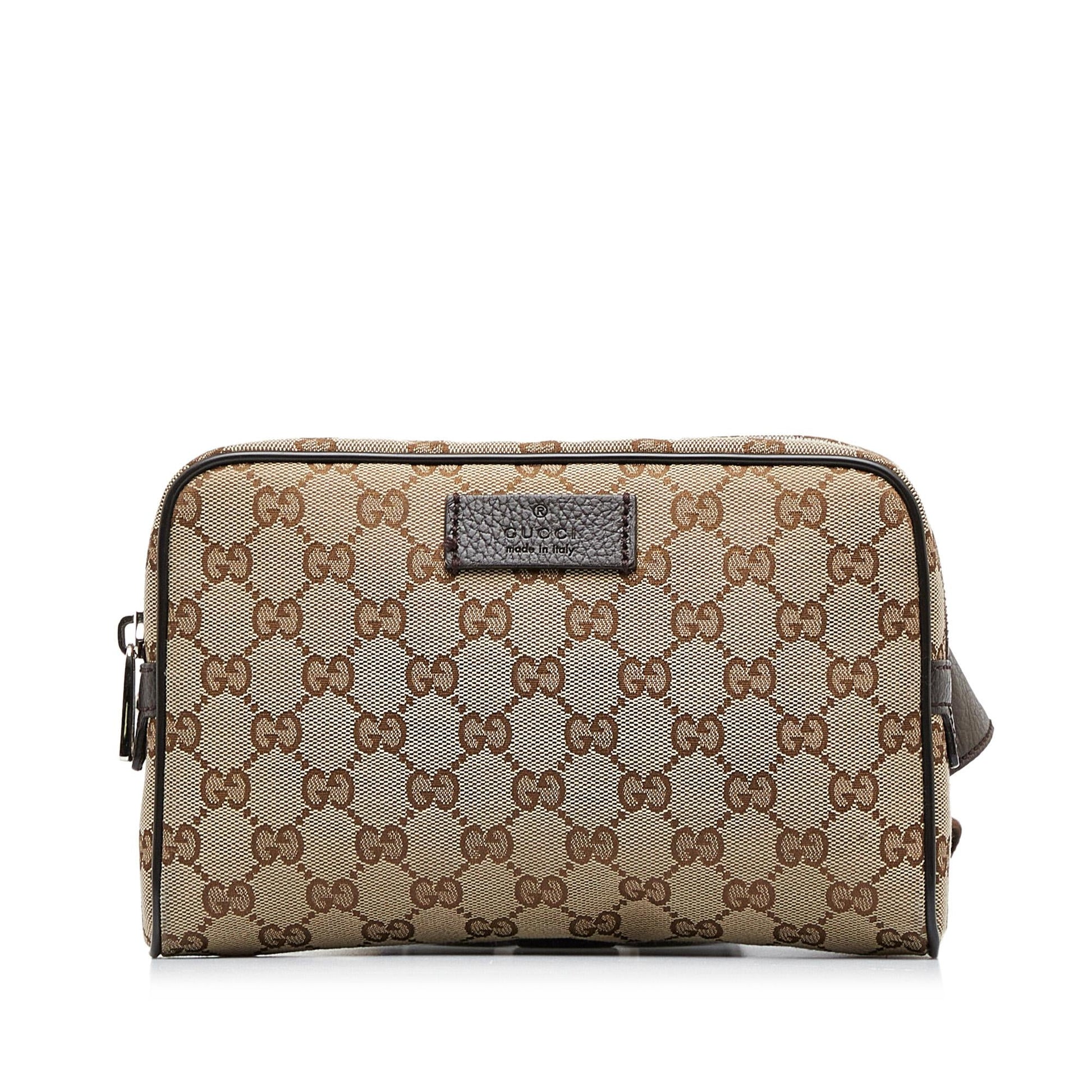 Gucci Canvas Shoulder Bag