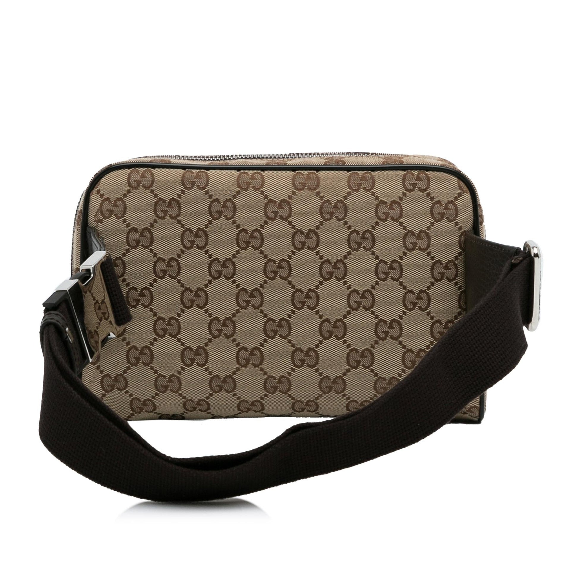 Gucci Canvas Shoulder Bag