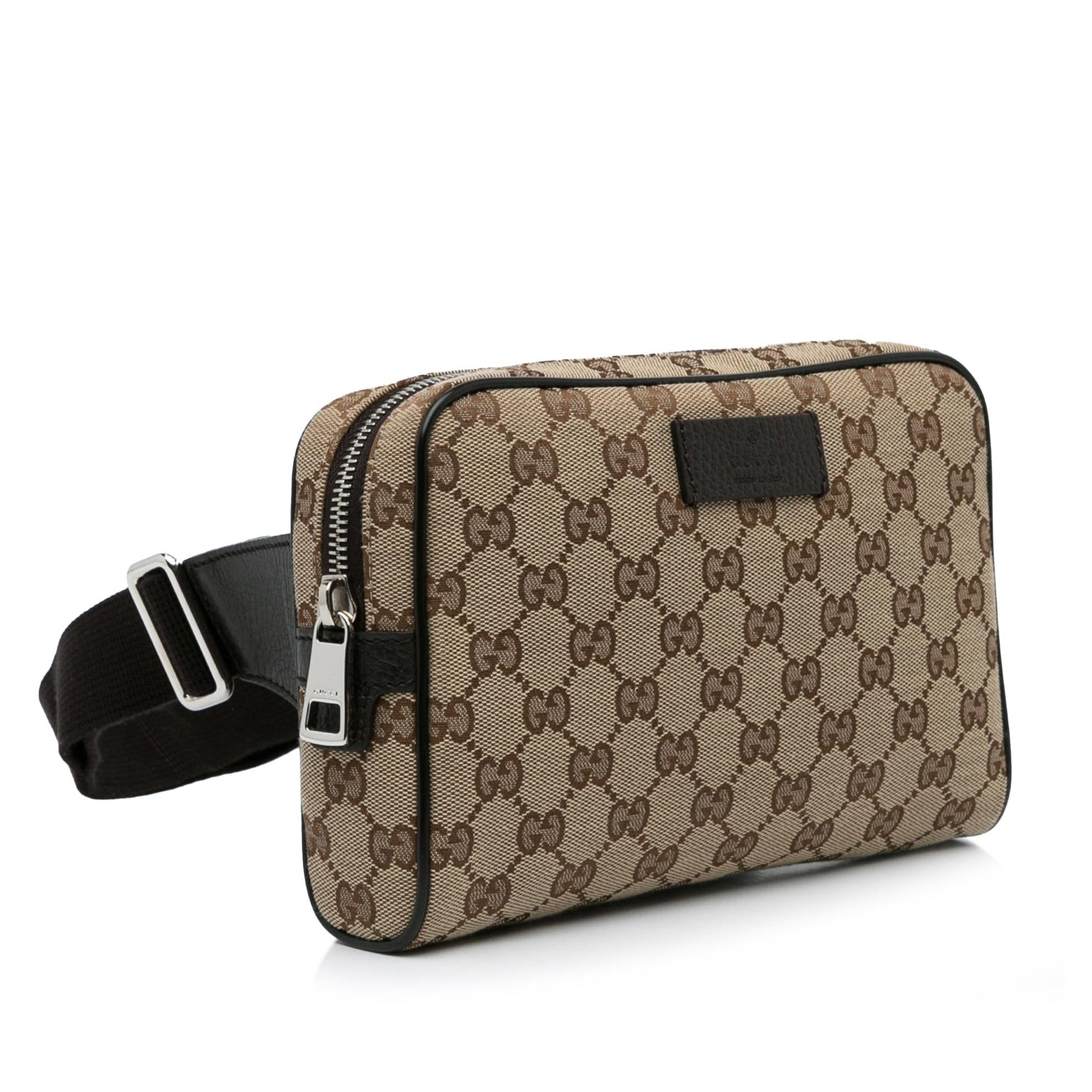 Gucci Canvas Shoulder Bag
