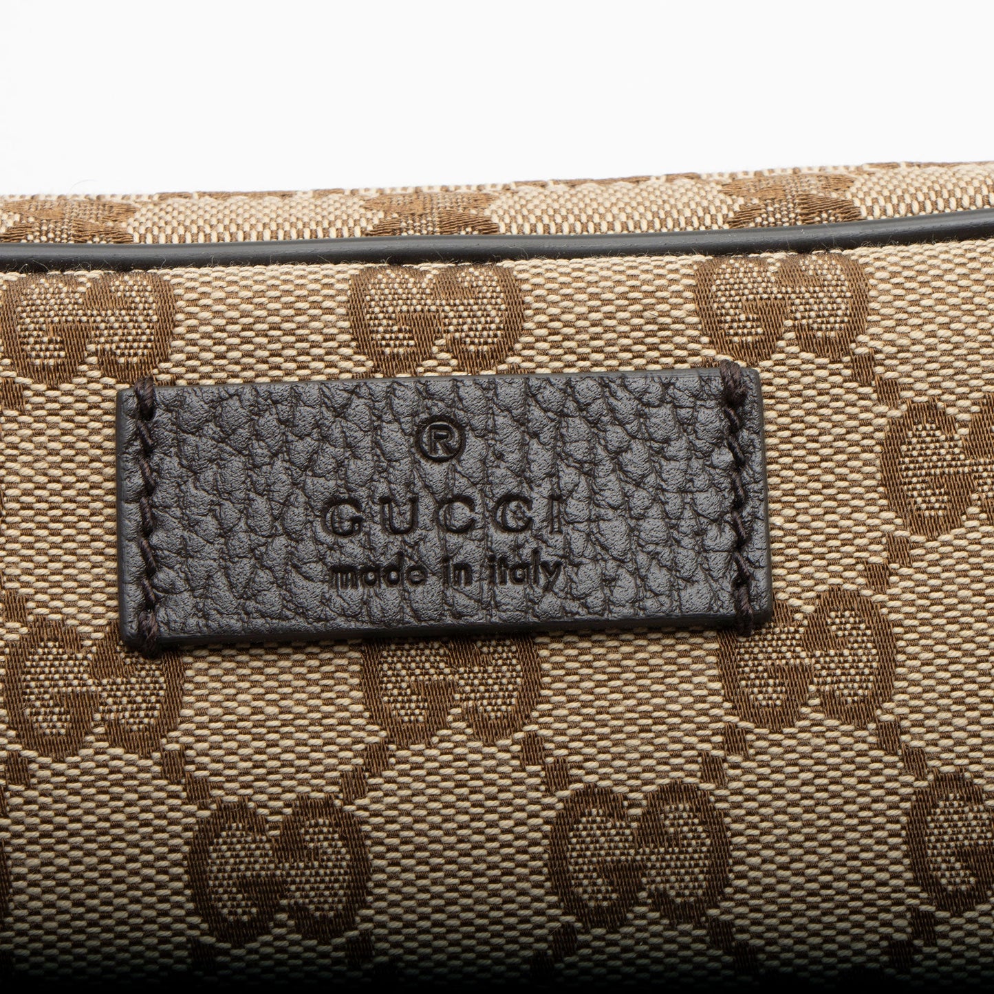 Gucci GG Canvas Belt Bag (SHF-0c U)