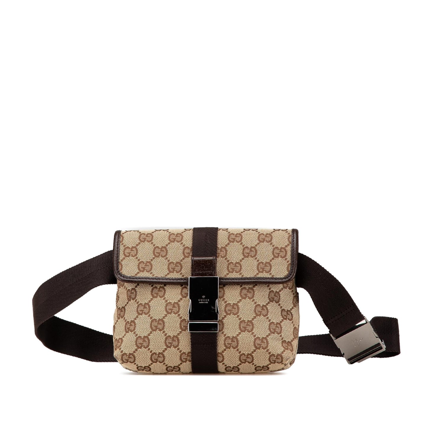 Gucci Canvas Shoulder Bag