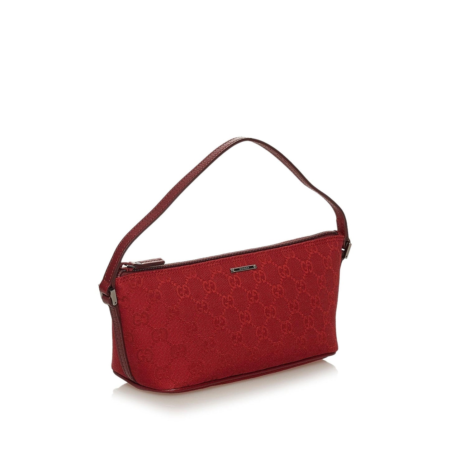 Gucci GG Canvas Boat Baguette (SHG-29083)