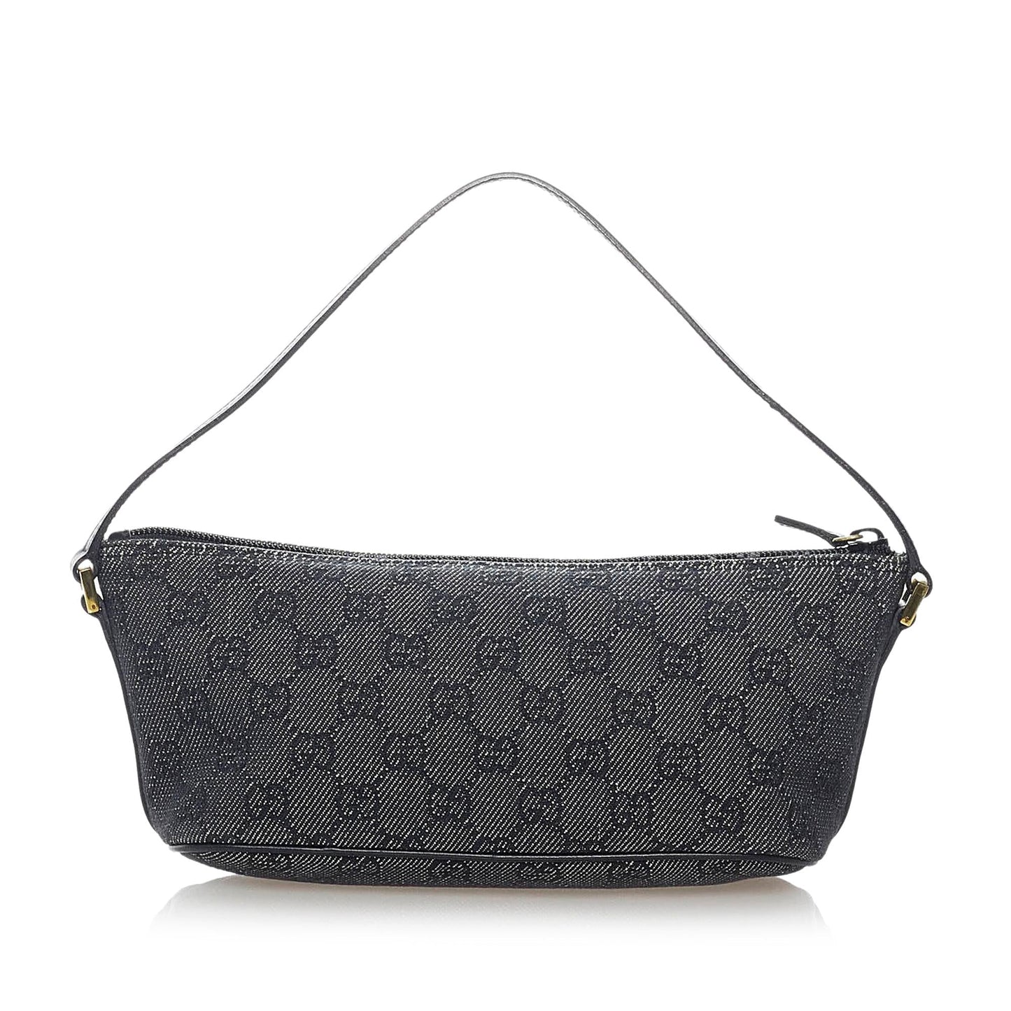 Gucci GG Canvas Boat Baguette (SHG-32026)
