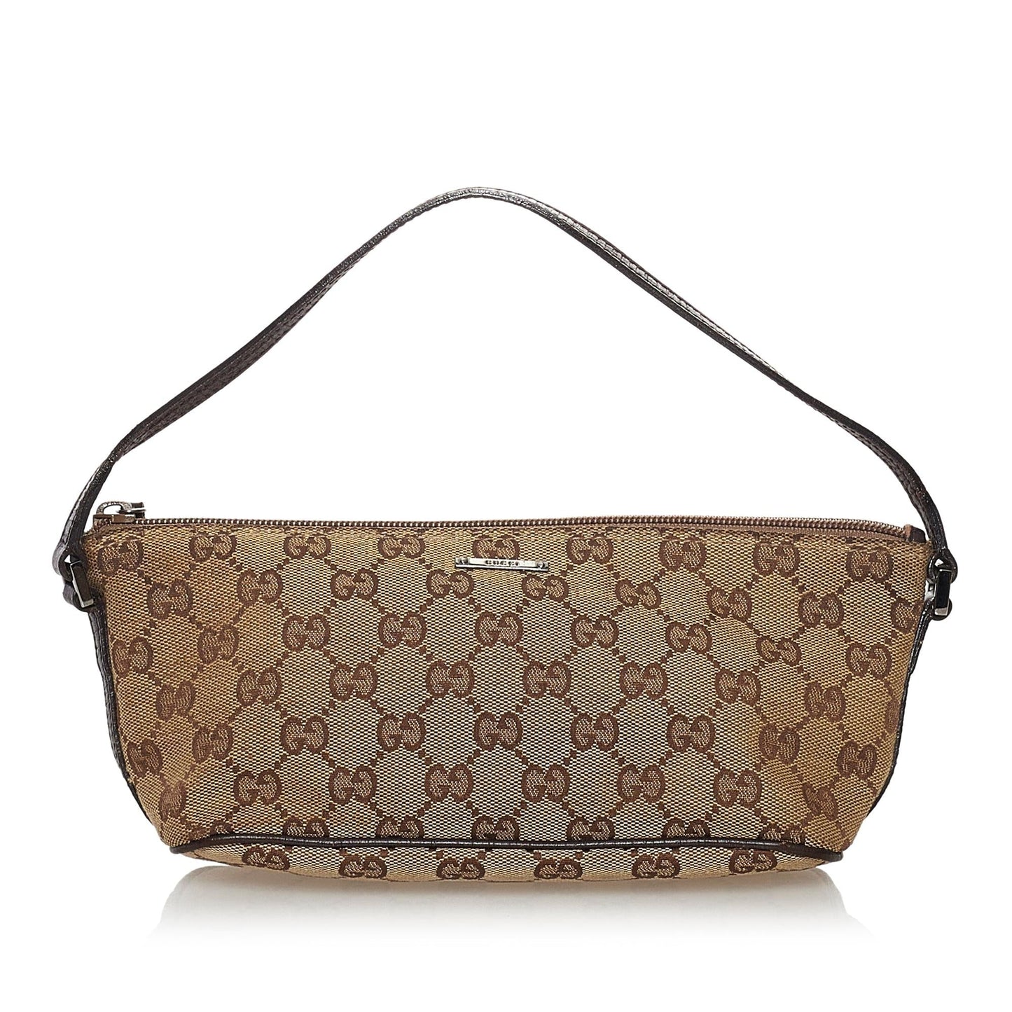 Gucci GG Canvas Boat Baguette (SHG-32204)