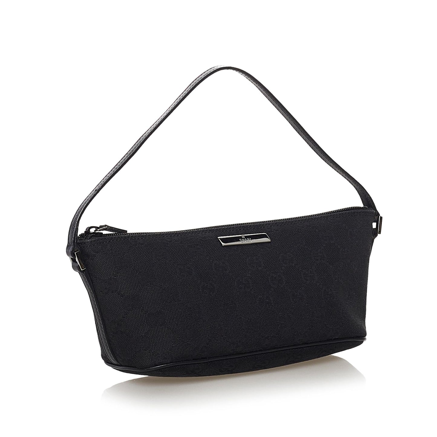 Gucci GG Canvas Boat Baguette (SHG-32776)