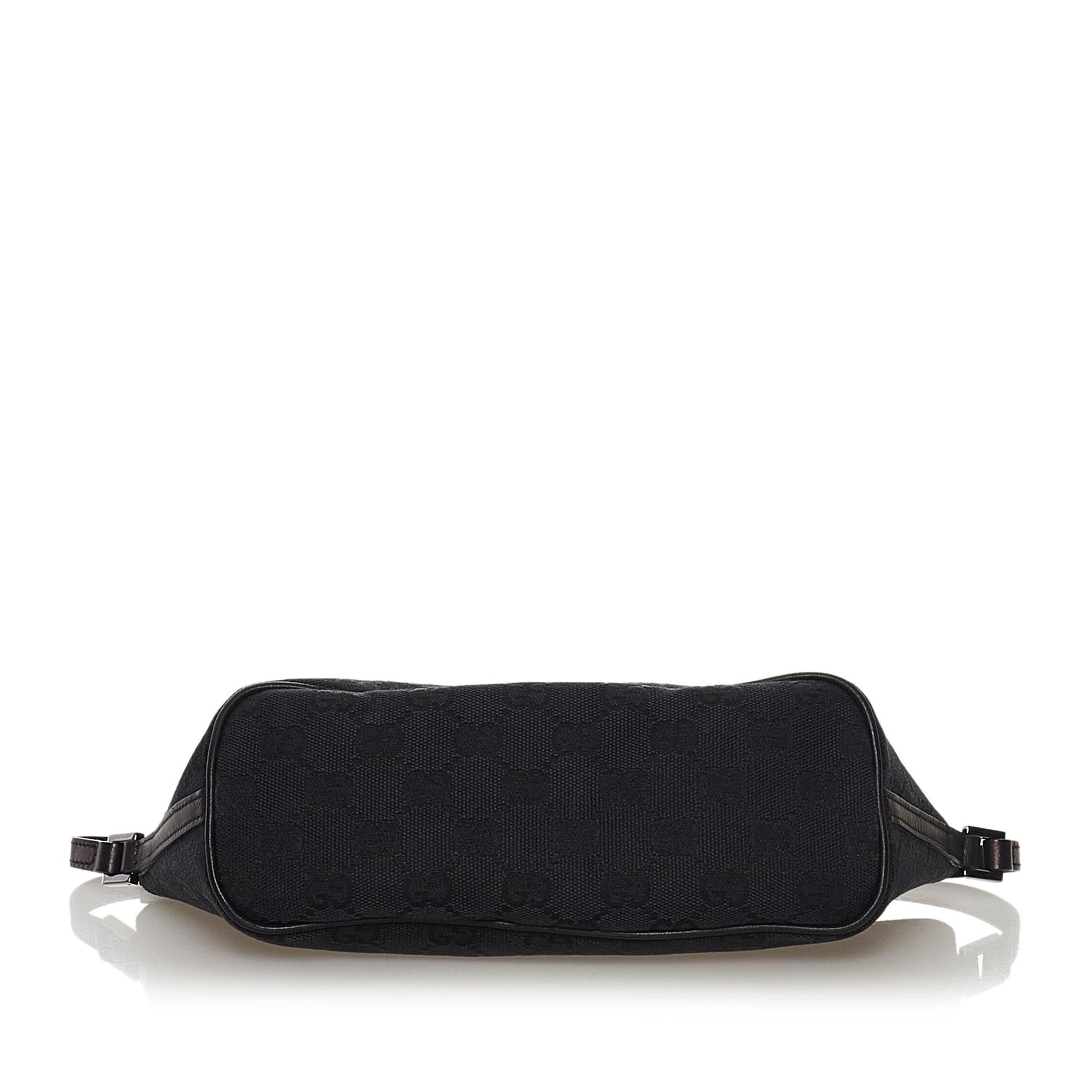 Gucci GG Canvas Boat Baguette (SHG-34676)