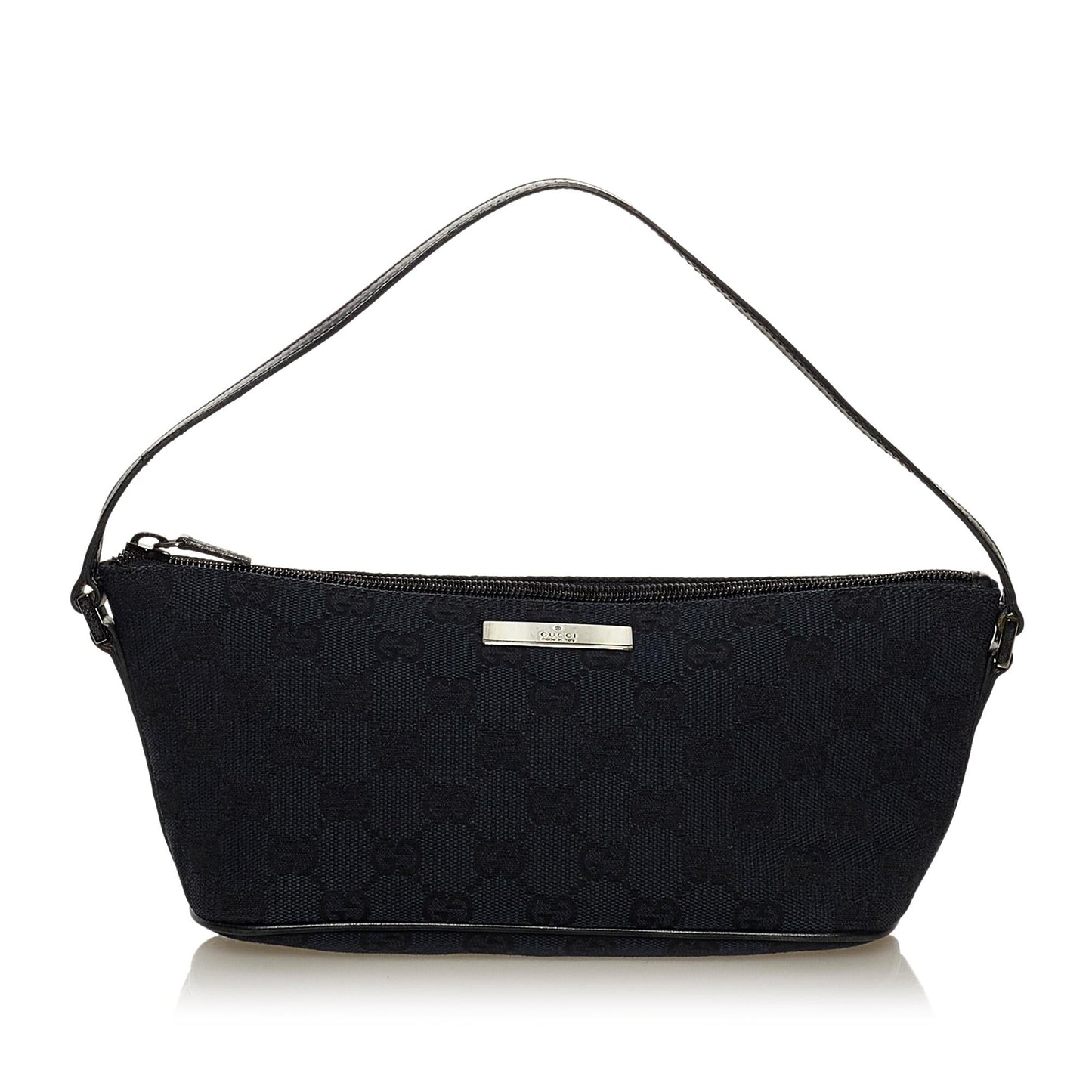 Gucci GG Canvas Boat Baguette (SHG-36162)