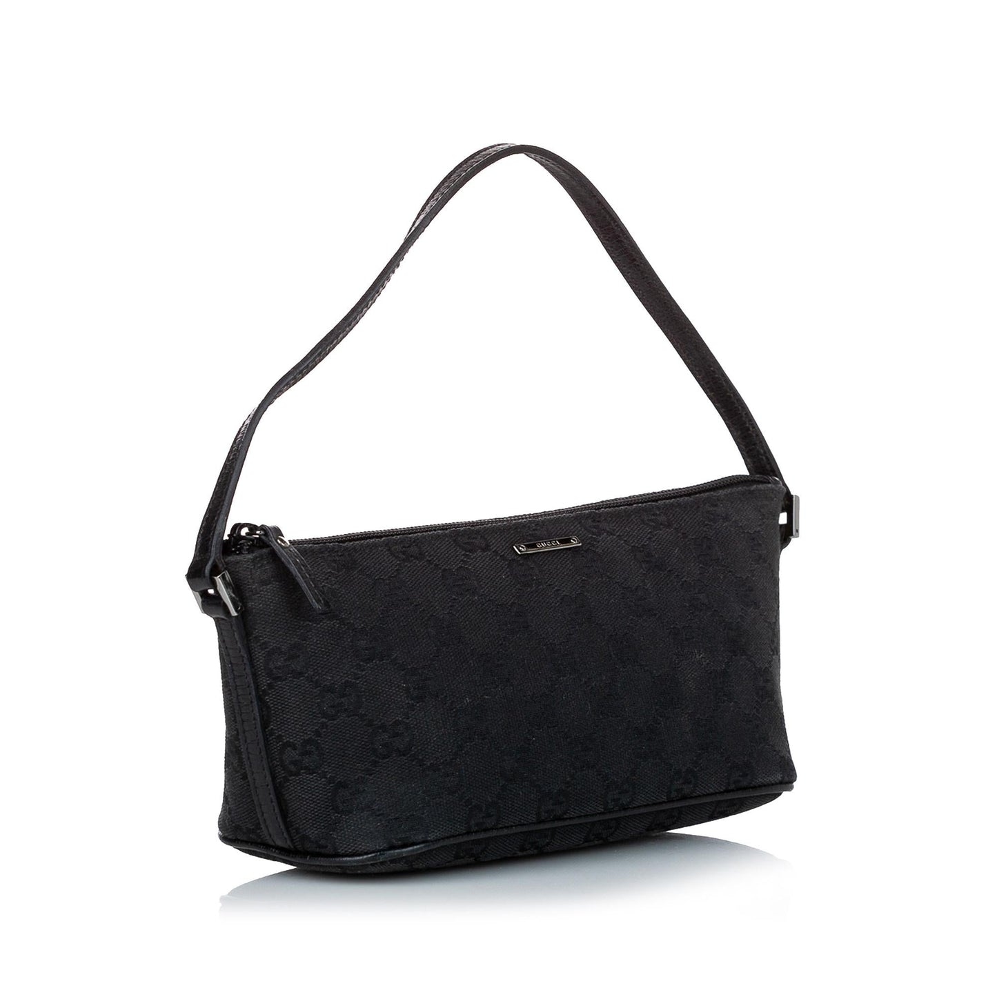 Gucci GG Canvas Boat Baguette (SHG-36571)