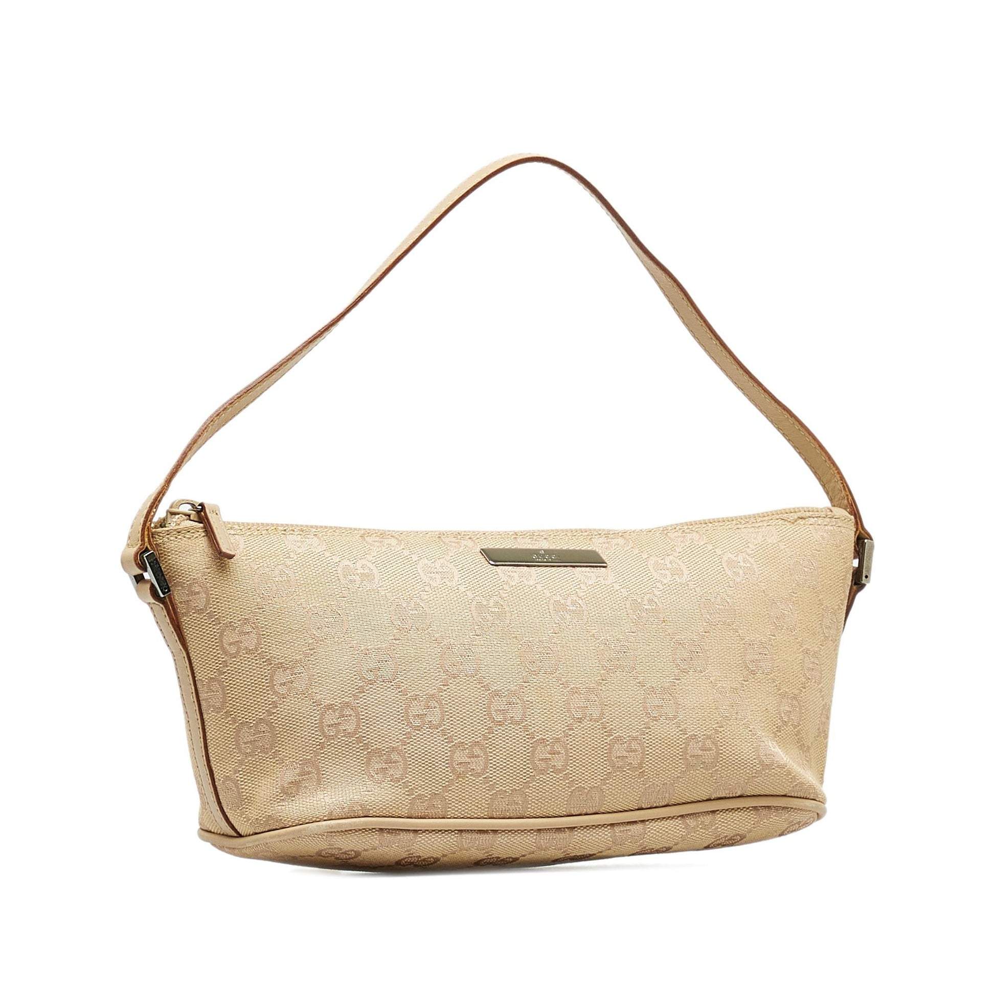 Gucci Pochette Canvas Shoulder Bag