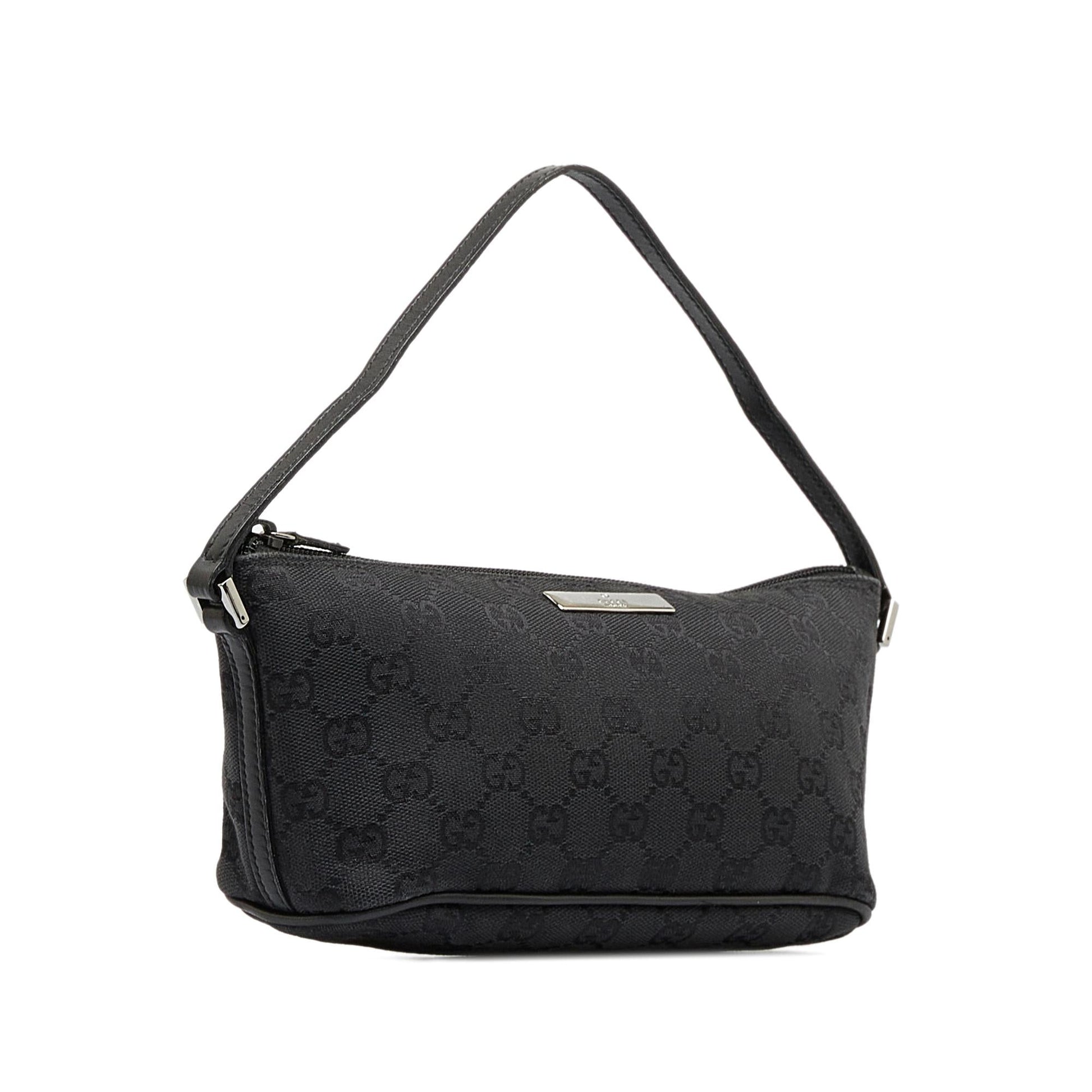 Gucci Pochette Canvas Shoulder Bag