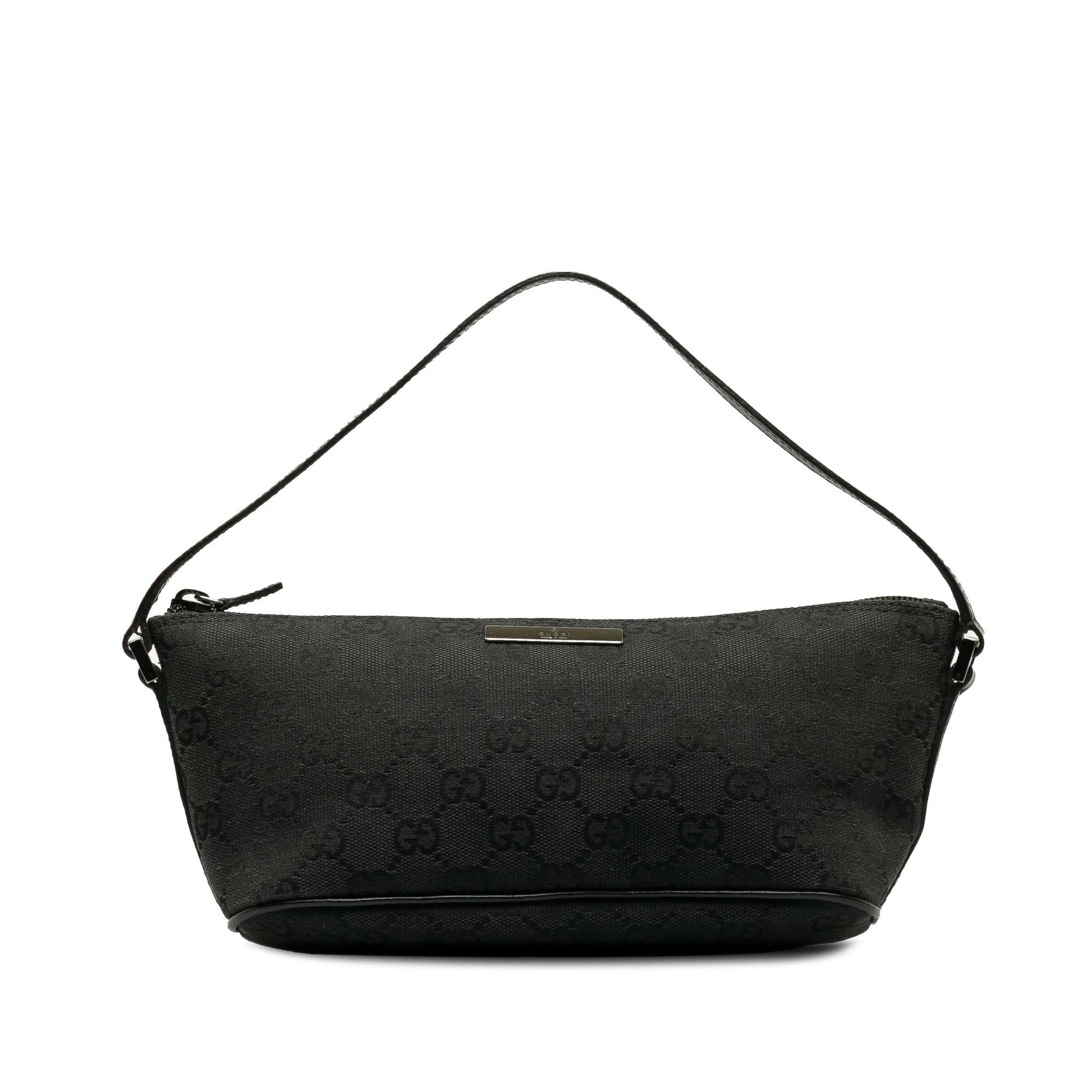 Gucci Pochette Canvas Handbag