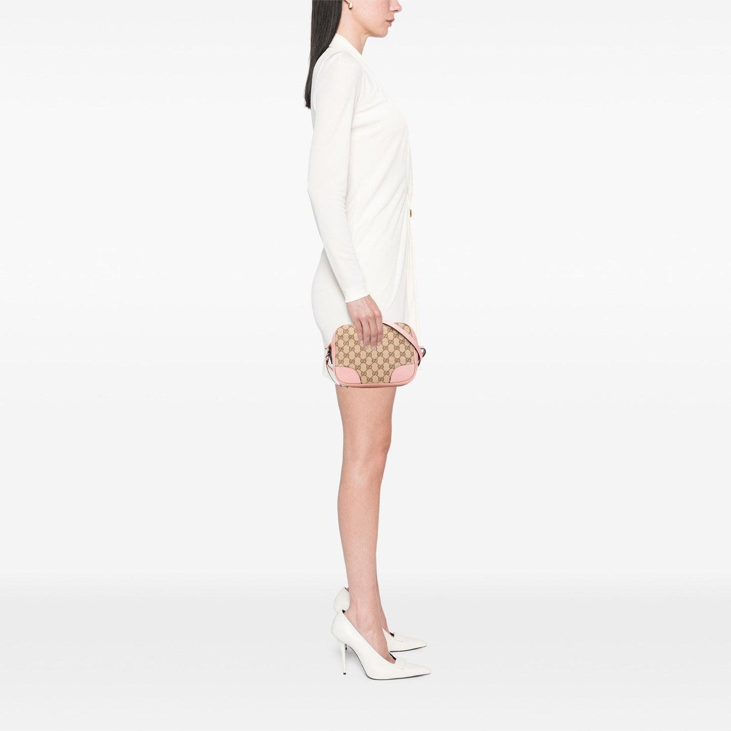 Gucci GG Canvas Bree Crossbody