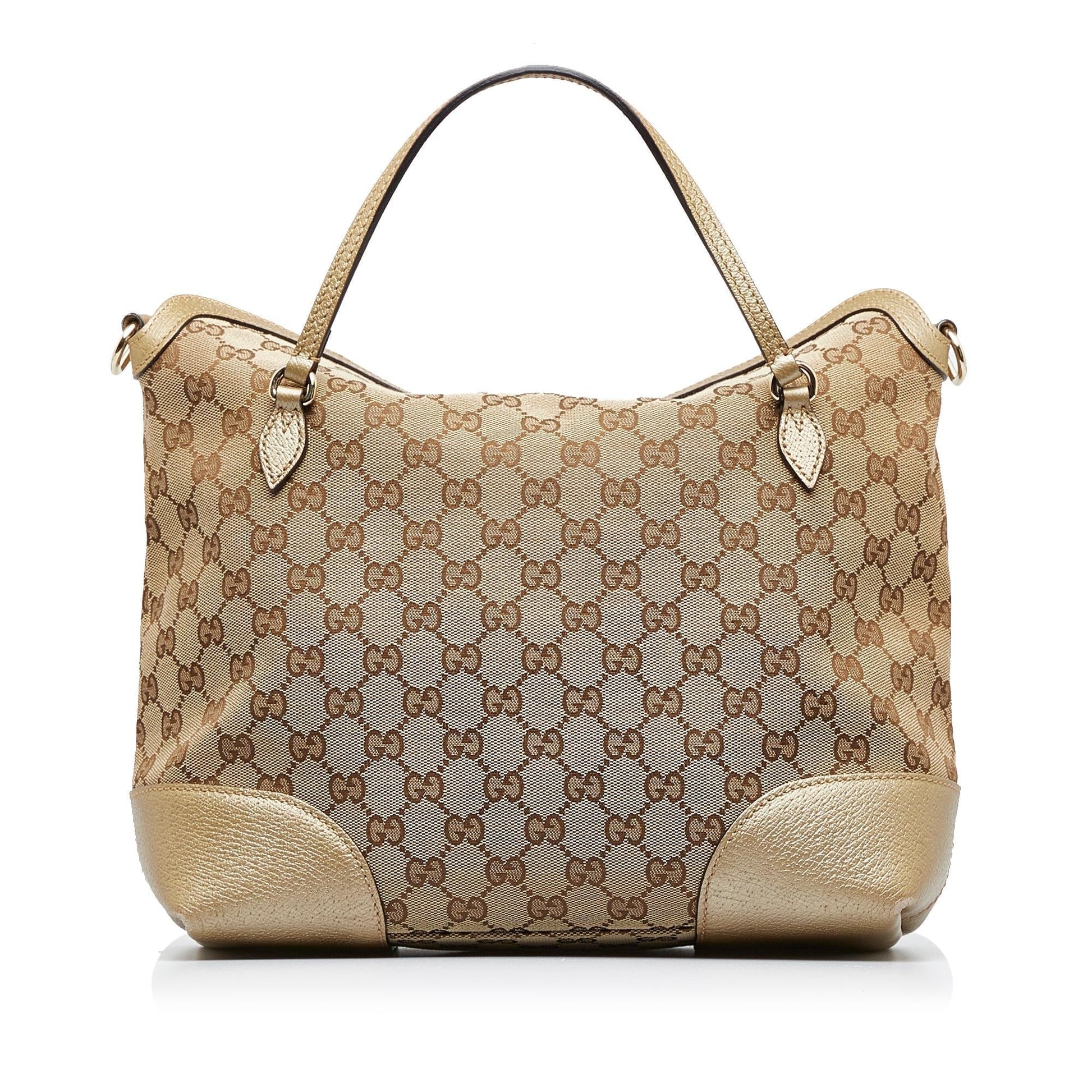 Gucci Canvas Shoulder Bag