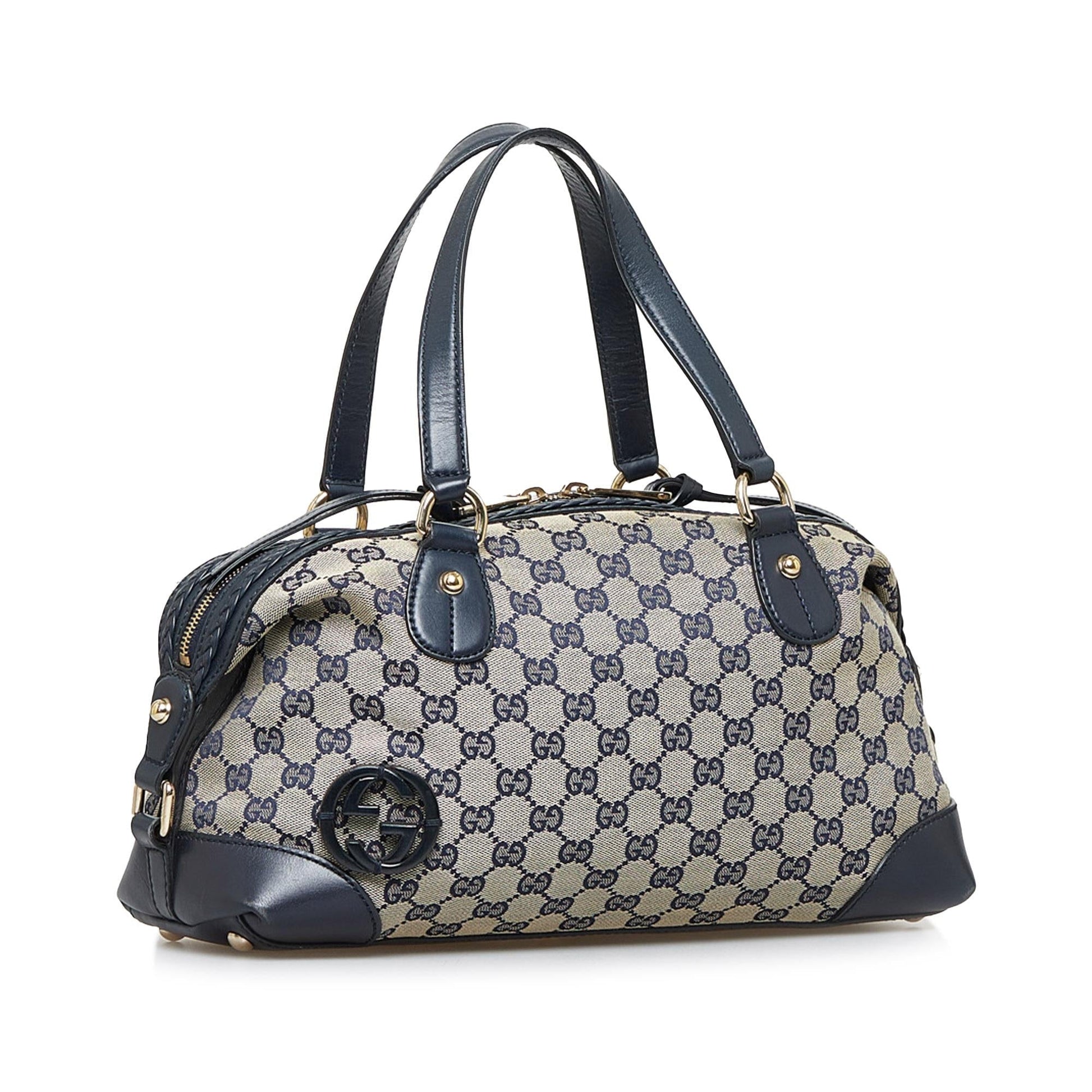 Gucci Canvas Shoulder Bag