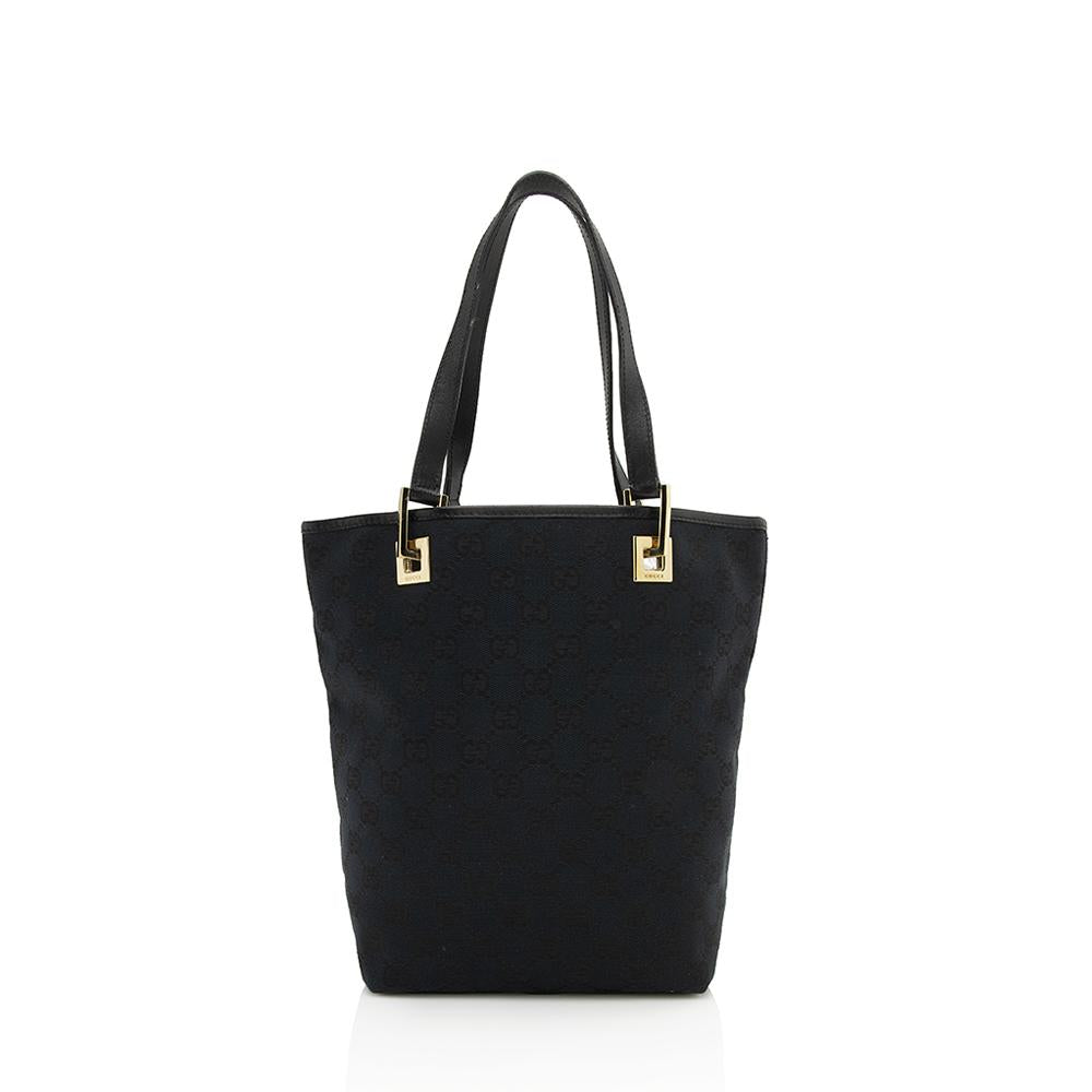Gucci Canvas Monogram Tote Style 154