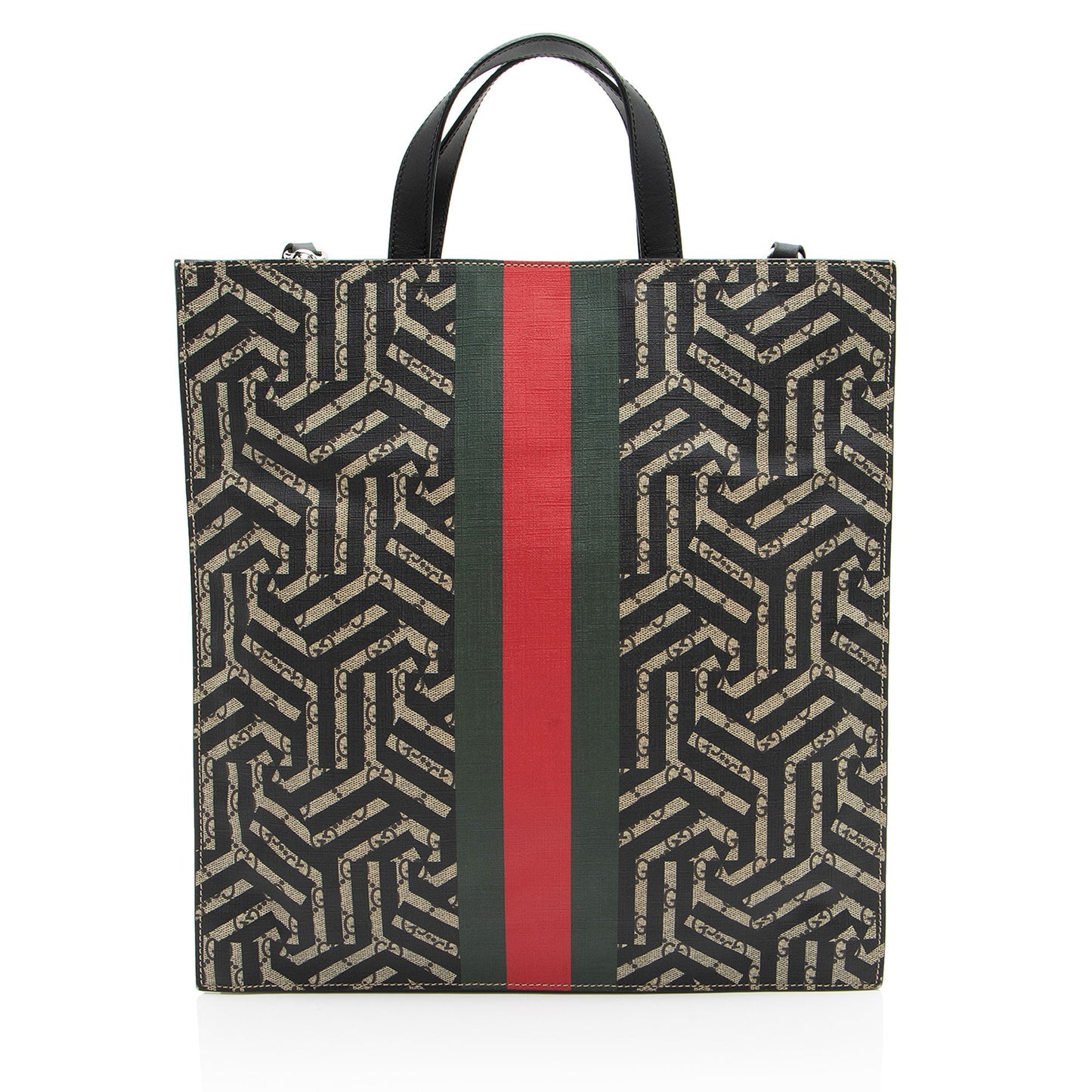 Gucci GG Supreme Caleido Web Soft Tote (SHF-8GtUml)