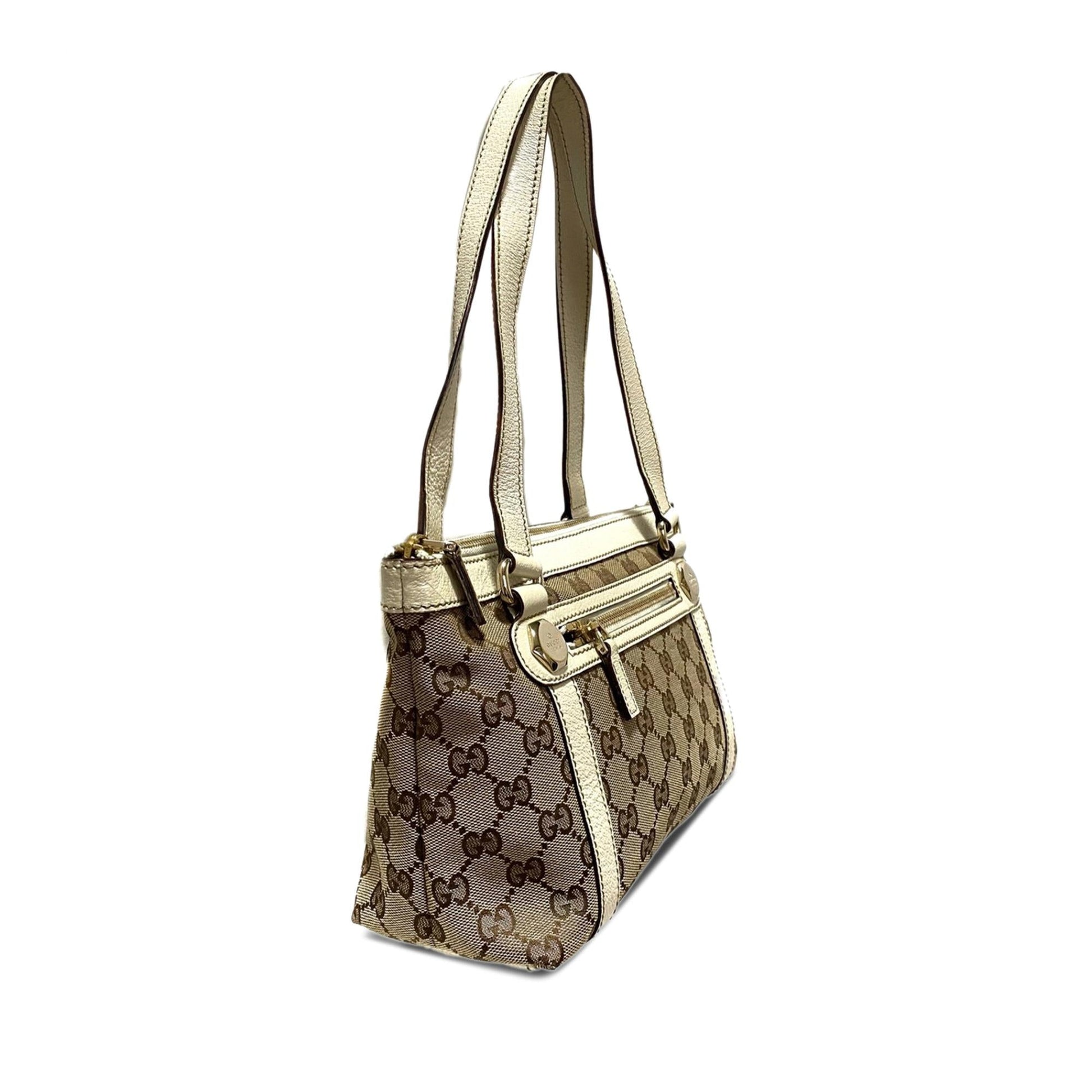 Gucci Canvas Shoulder Bag