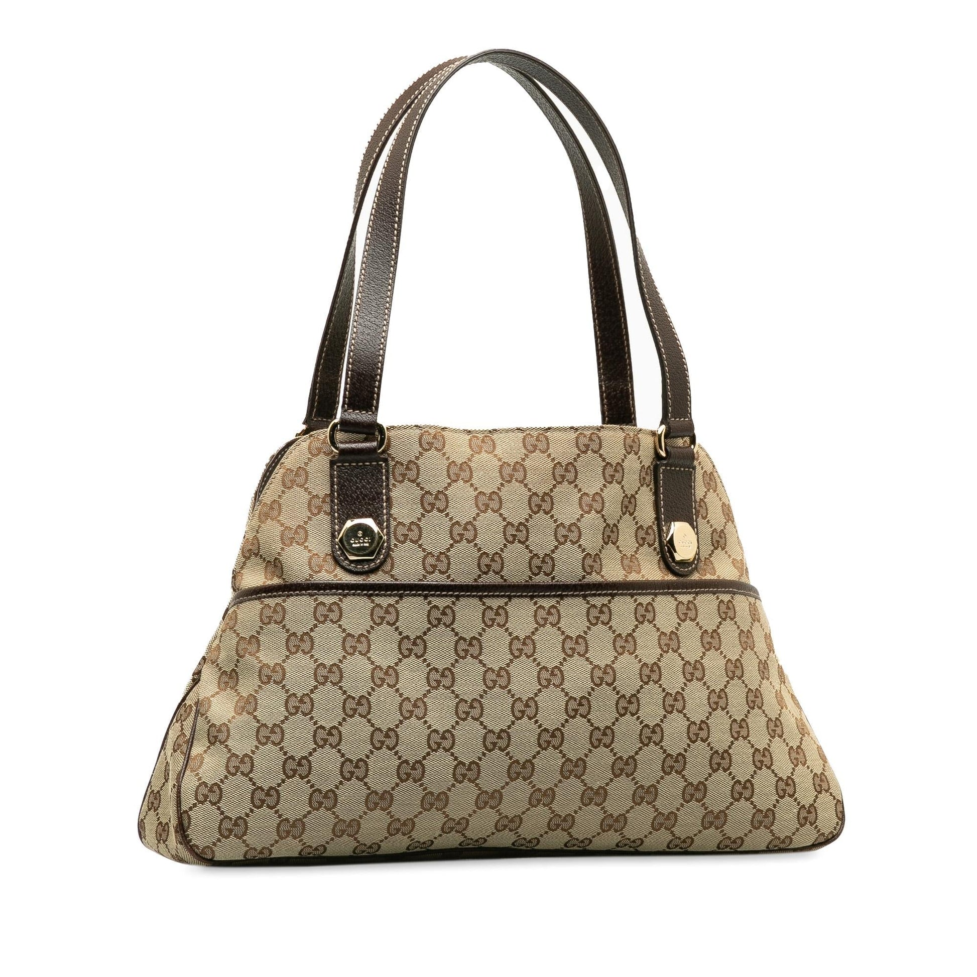 Gucci Canvas Shoulder Bag
