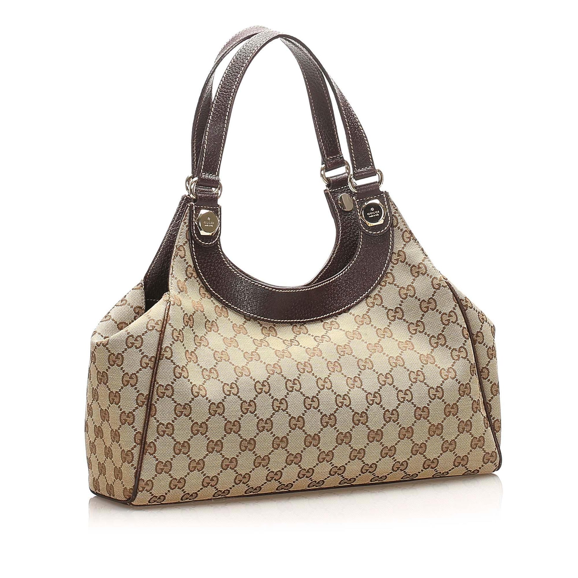Gucci Canvas Monogram Tote Style 121
