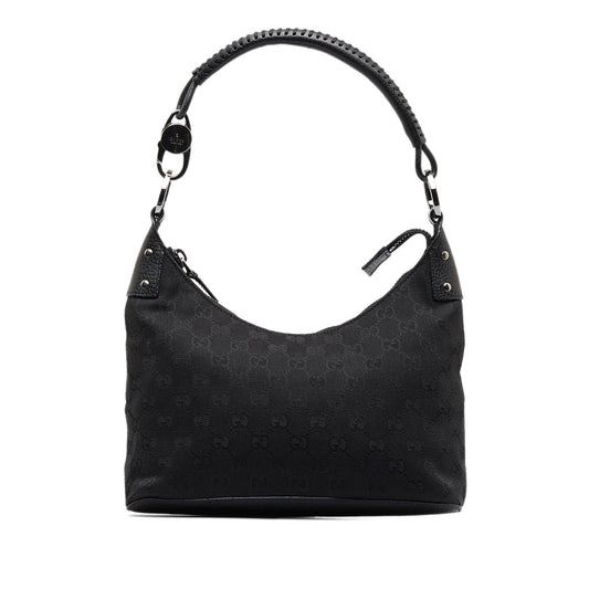 Gucci GG Canvas Classic Ring Hobo (SHG-nRL4TE)