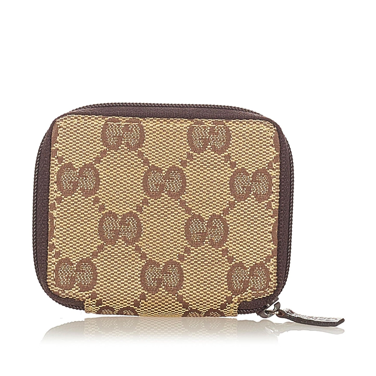 Gucci Leather Canvas Clutch Style 5