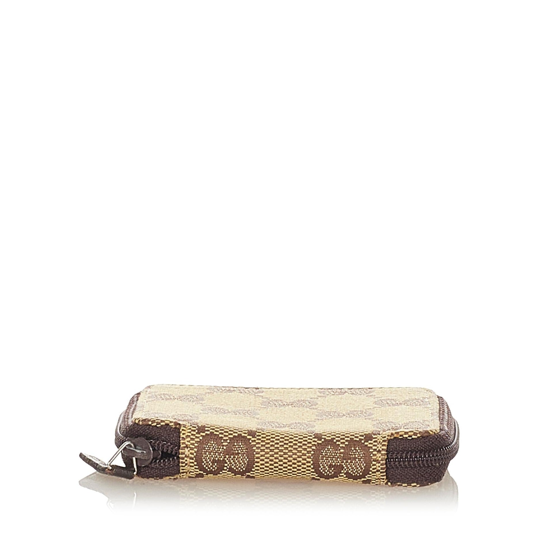 Gucci Leather Canvas Clutch Style 5