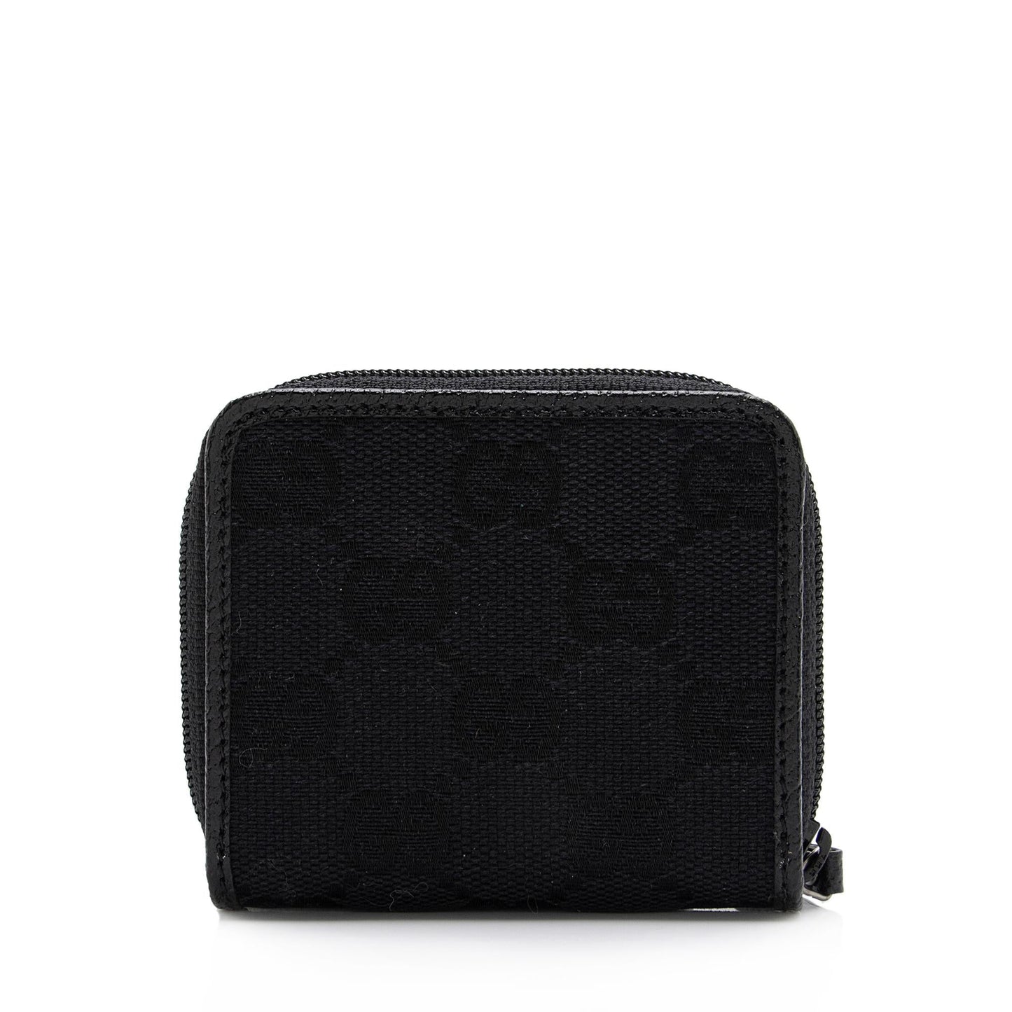Gucci GG Canvas Compact Zip Around Coin Wallet (SHF-23568)