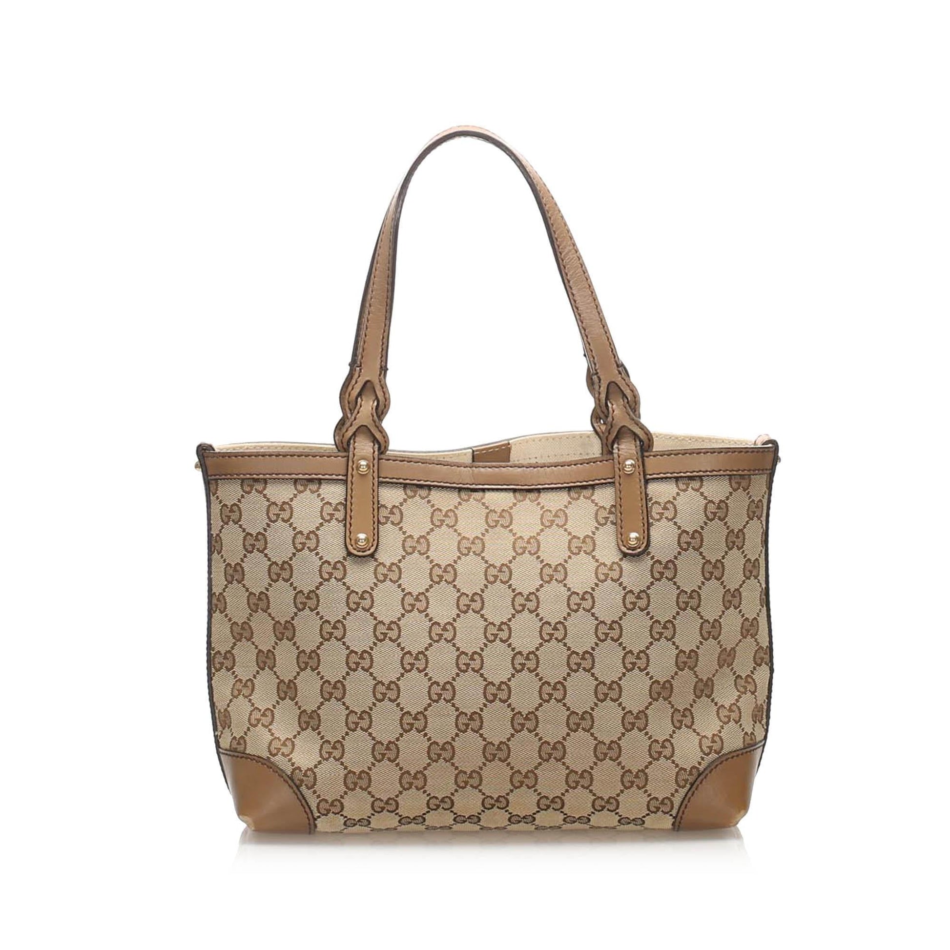Gucci Canvas Monogram Tote Style 152
