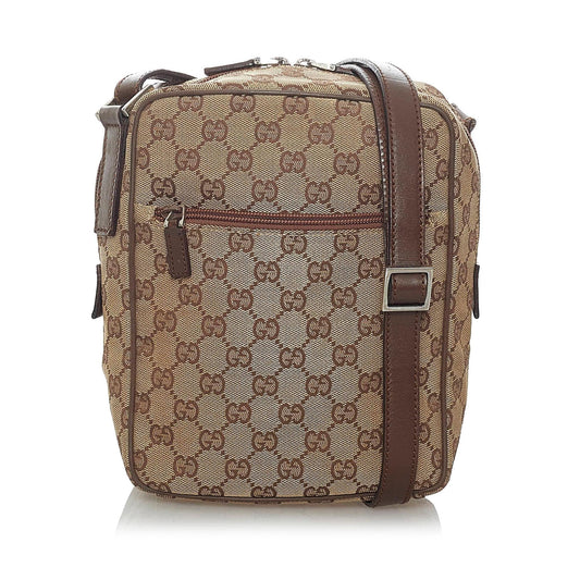 Gucci GG Canvas Crossbody Bag (SHG-29606)