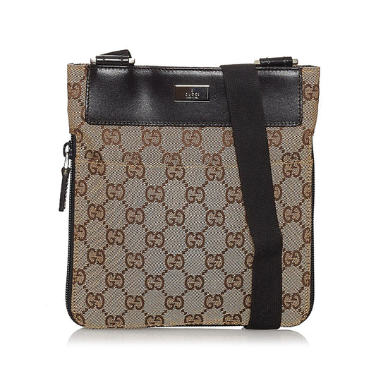 Gucci GG Canvas Crossbody Bag (SHG-29973)