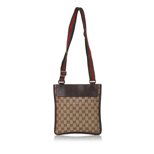 Gucci GG Canvas Crossbody Bag (SHG-31458)