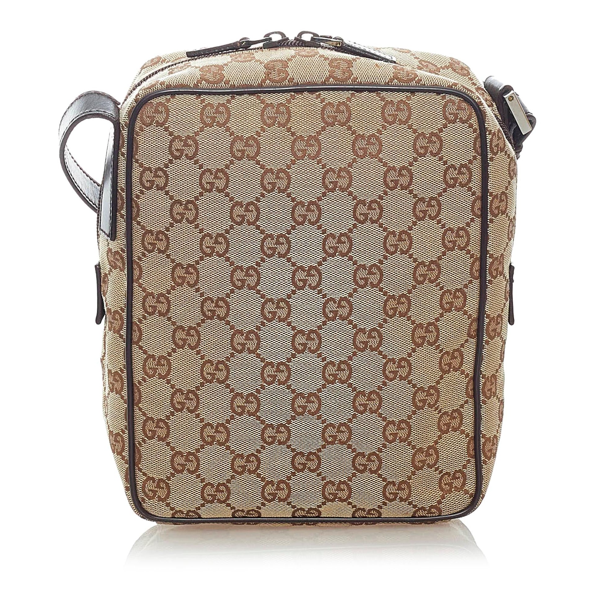 Gucci GG Canvas Crossbody Bag (SHG-34697)