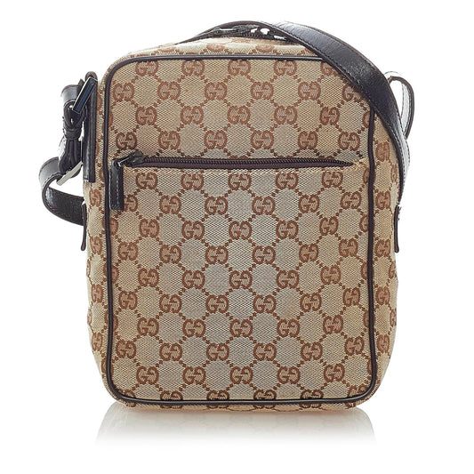 Gucci GG Canvas Crossbody Bag (SHG-34697)