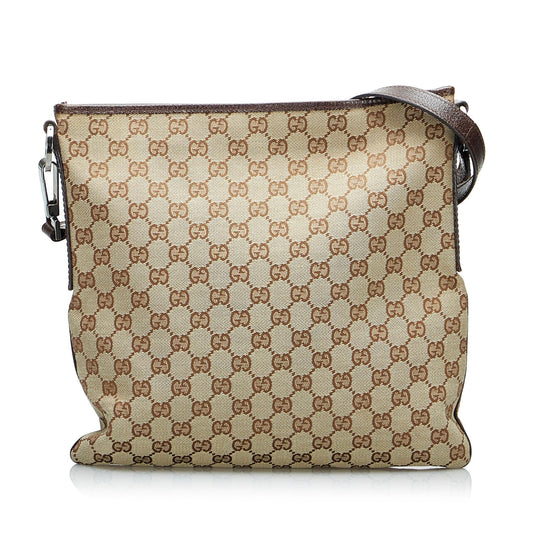 Gucci GG Canvas Crossbody Bag (SHG-WPDrGU)