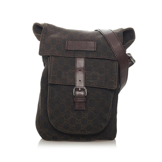Gucci GG Canvas Crossbody (SHG-29159)