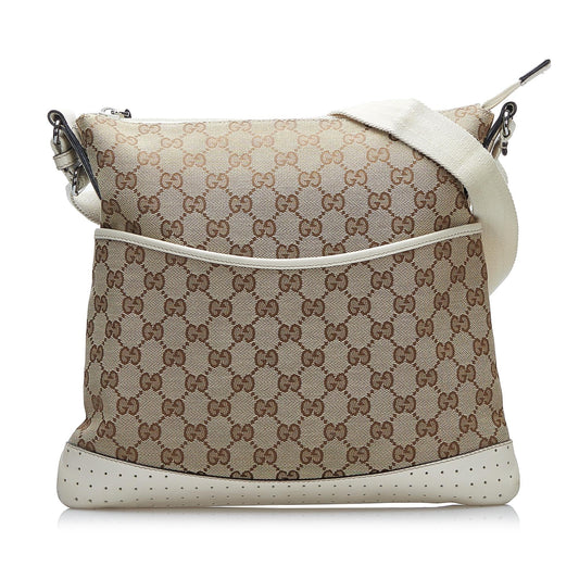 Gucci GG Canvas Crossbody (SHG-37940)