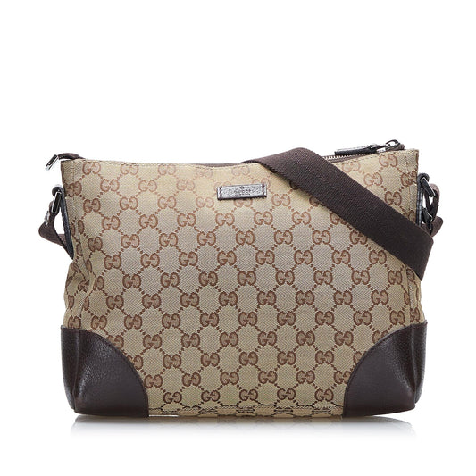 Gucci GG Canvas Crossbody (SHG-I6scNT)