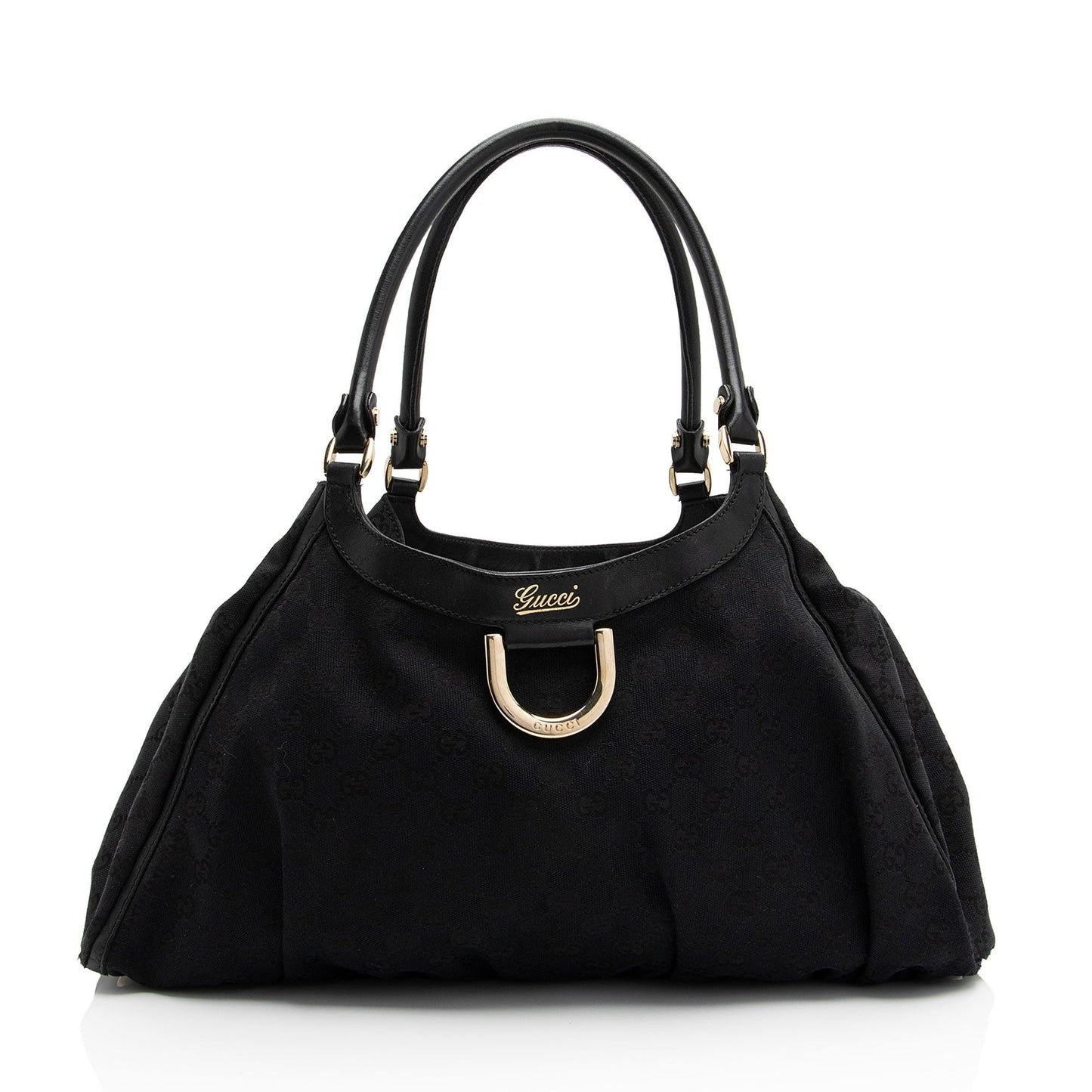 Gucci GG Canvas D Ring Large Hobo (SHF-dhCol9)