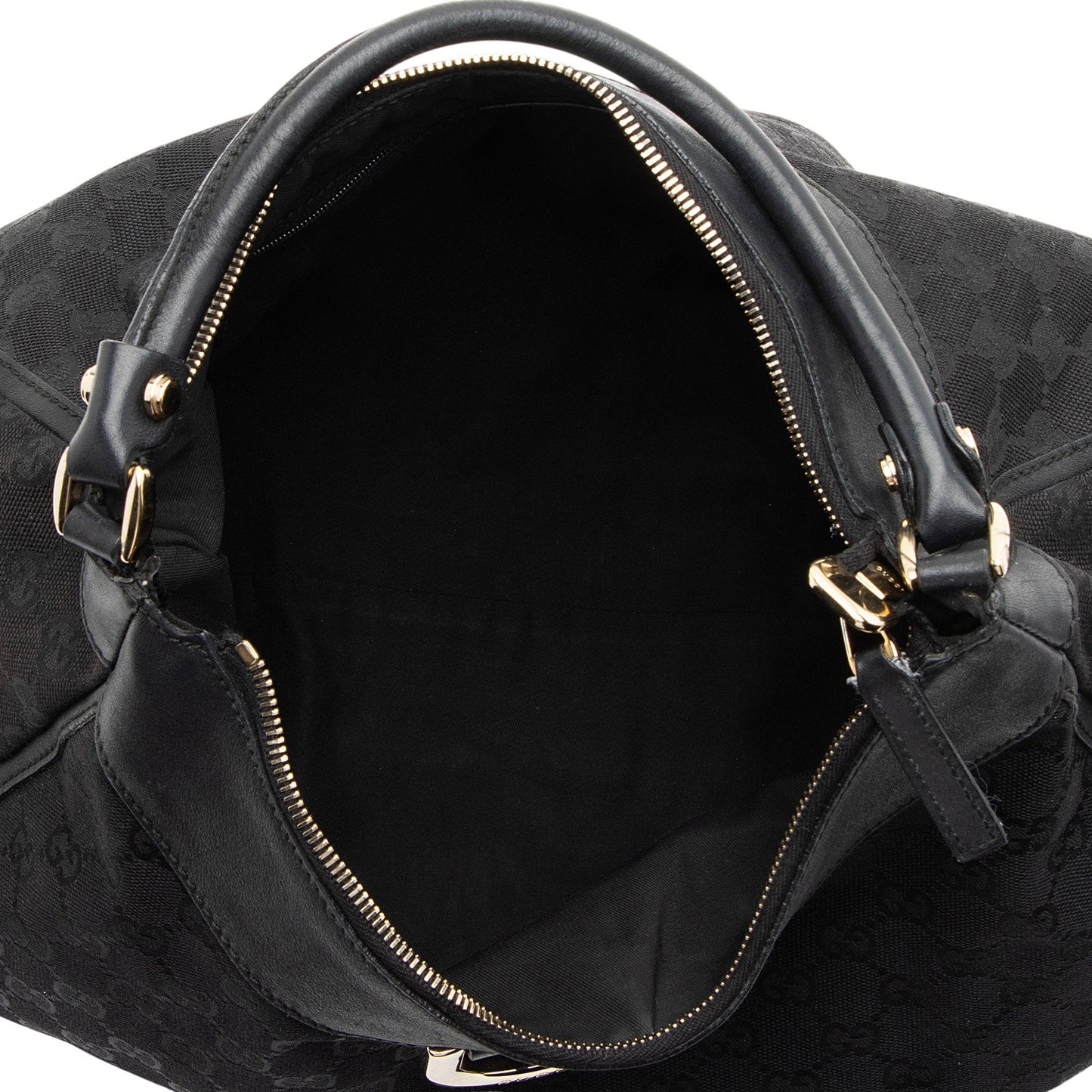 Gucci GG Canvas D Ring Medium Hobo