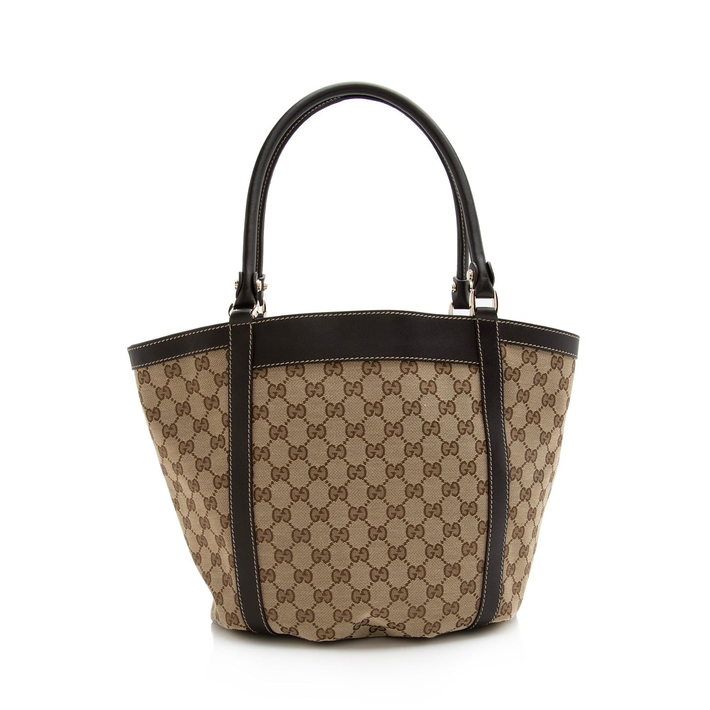 Gucci GG Canvas D Ring Medium Tote (SHF-22442)