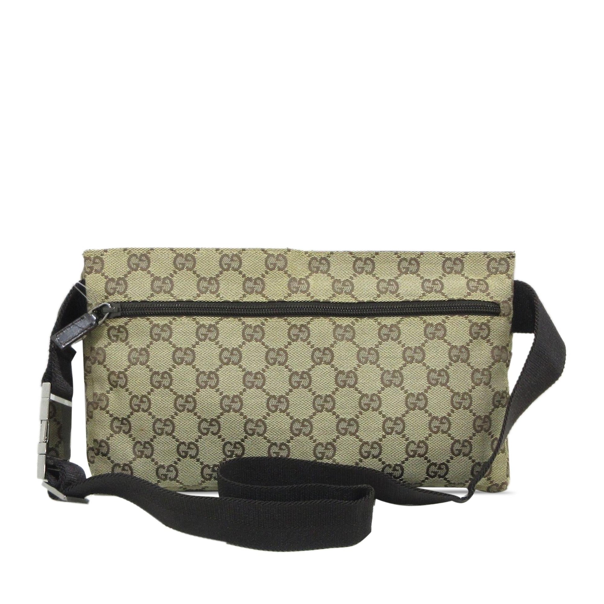 Gucci Canvas Shoulder Bag