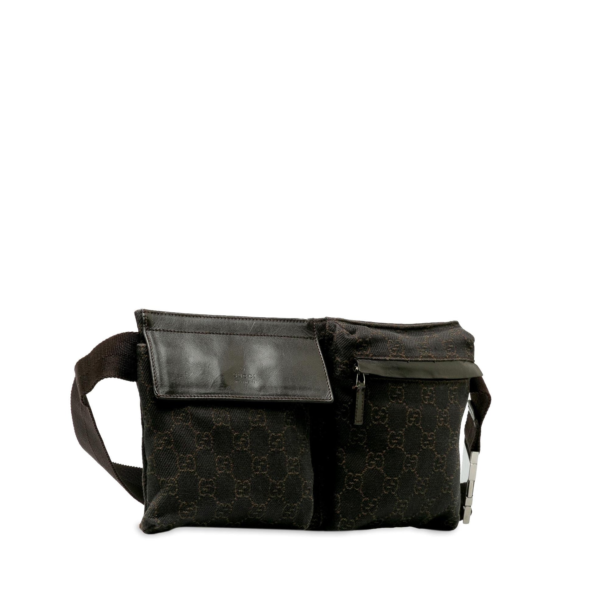 Gucci Canvas Shoulder Bag