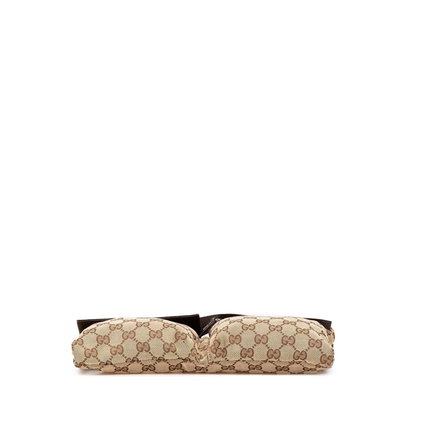 Gucci GG Canvas Double Pocket Belt Bag