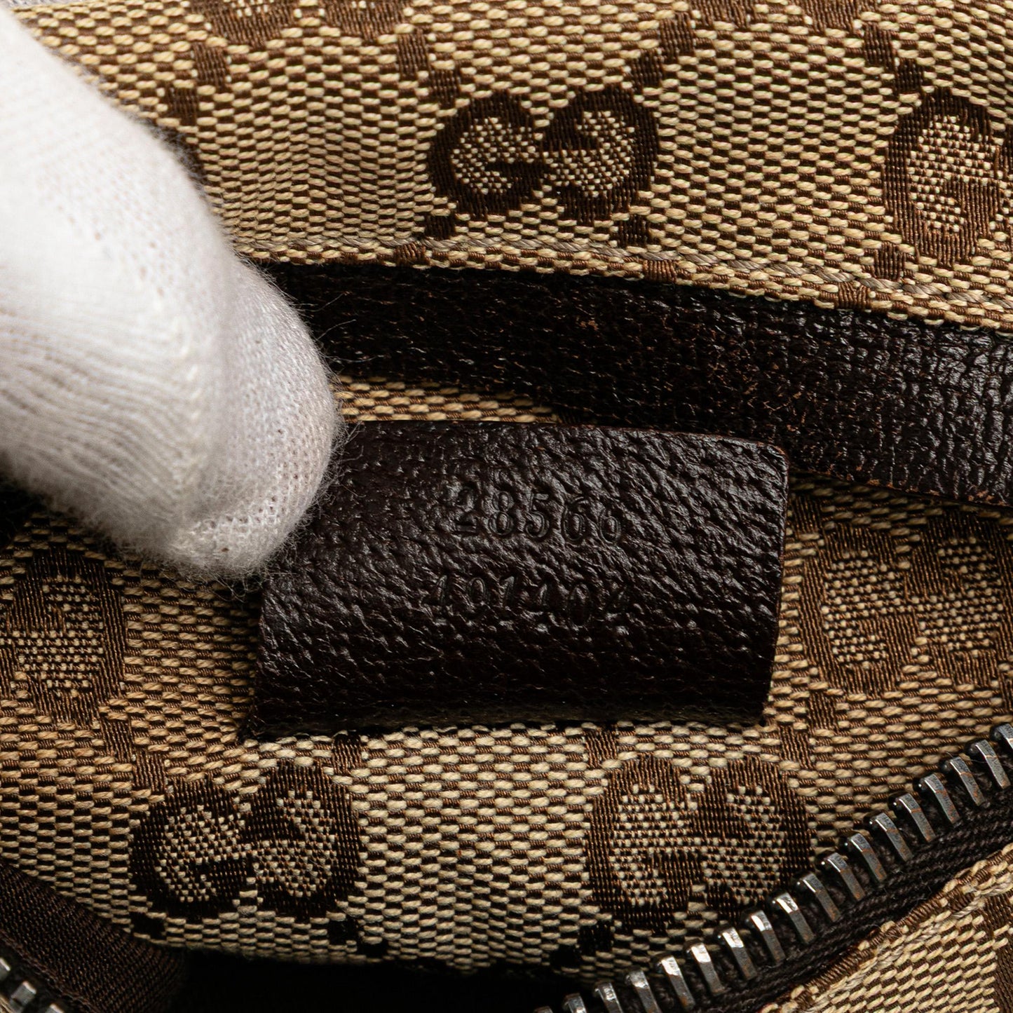 Gucci GG Canvas Double Pocket Belt Bag