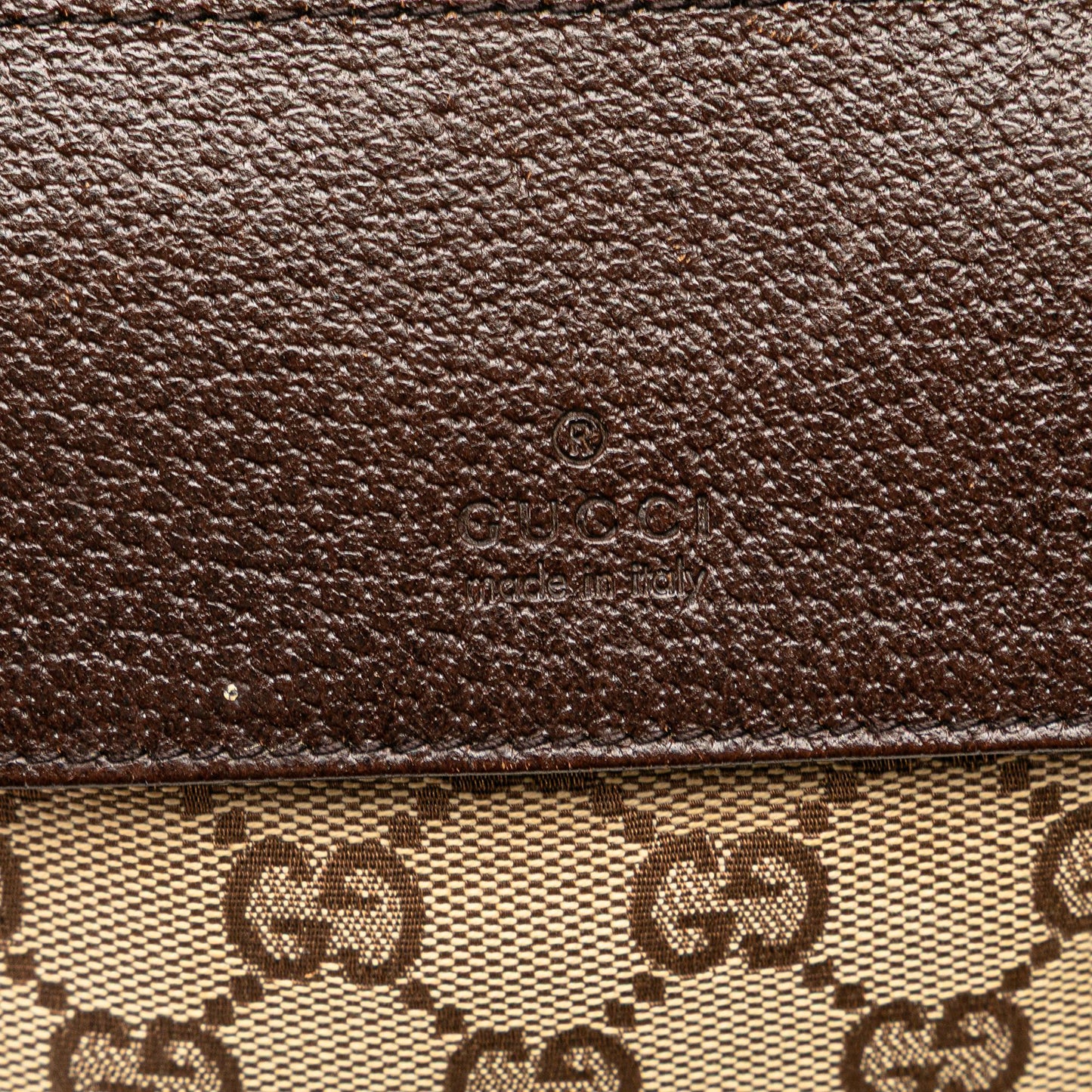 Gucci GG Canvas Double Pocket Belt Bag