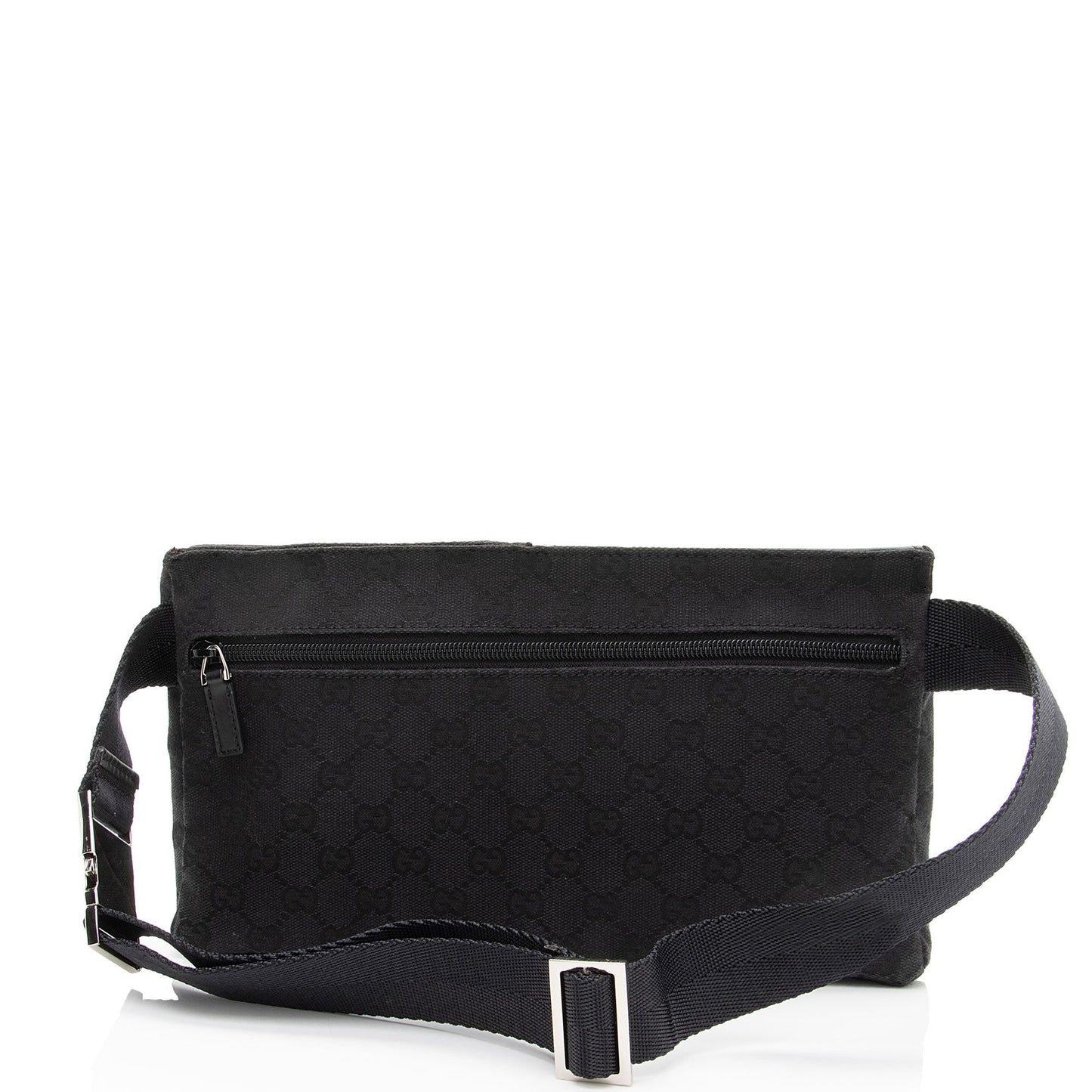 Gucci GG Canvas Double Pocket Belt Bag